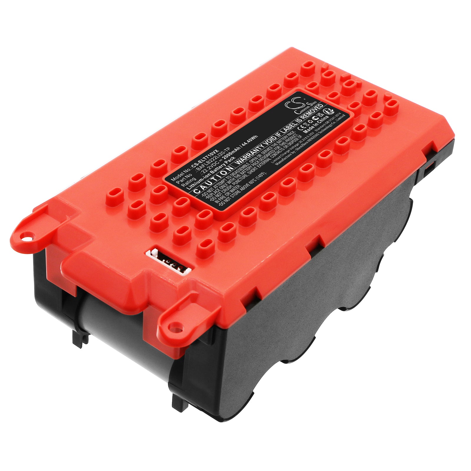 Li-ion, Vacuum Battery fits Electrolux Well Q7, Wq7, 22.2V, 2500mAh Vacuum Cameron Sino Technology Limited
