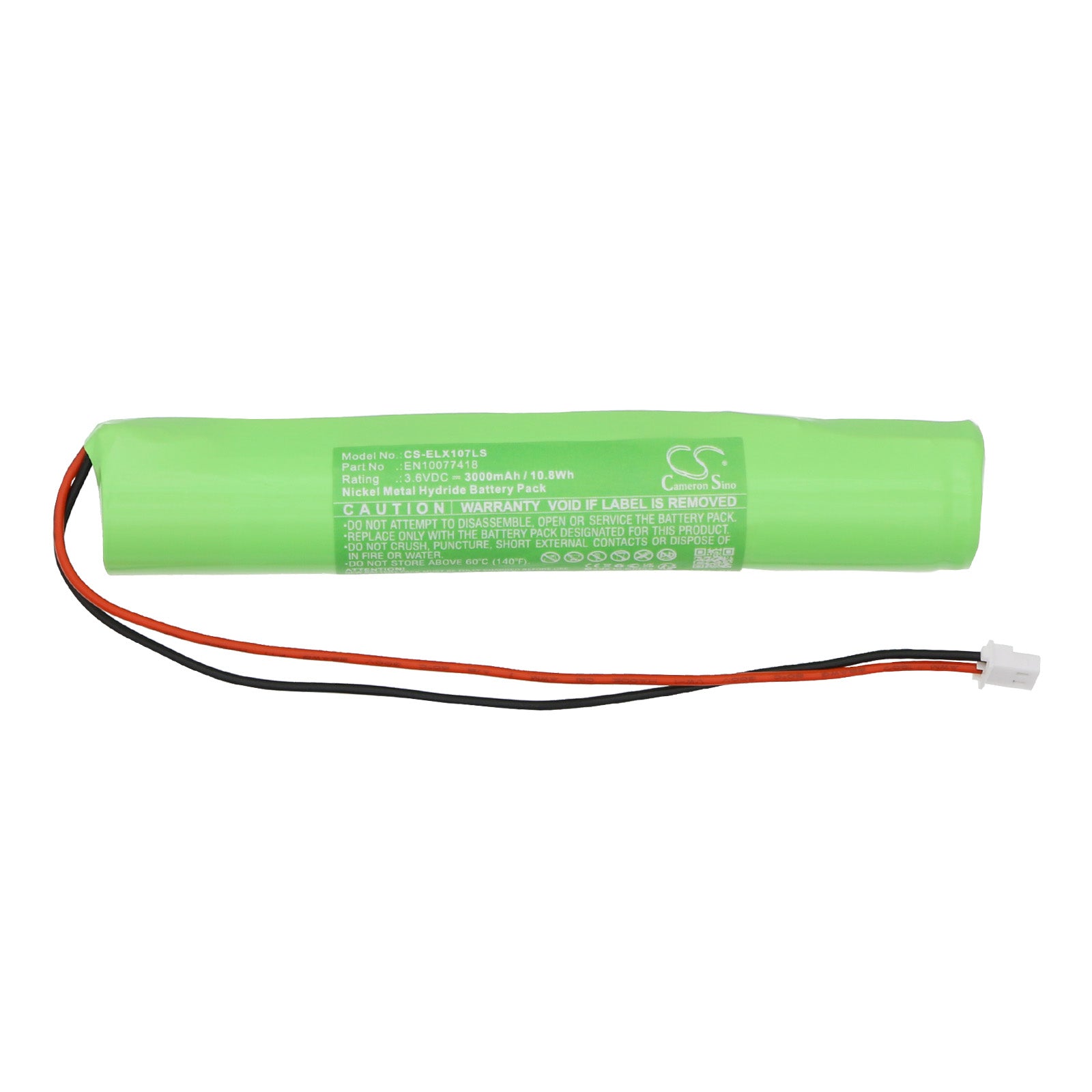 Ni-MH, Emergency Lighting Battery fits Esylux Elx Led, 3.6V, 3000mAh Emergency Lighting Cameron Sino Technology Limited