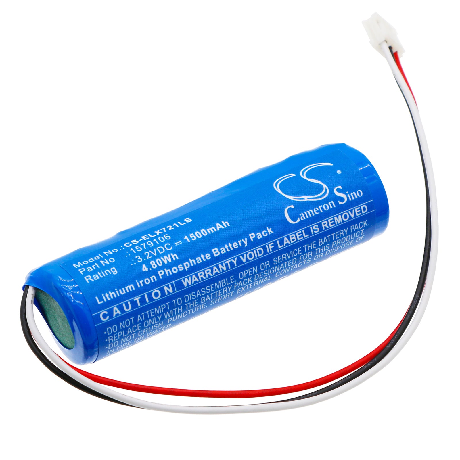 LiFePO4, Emergency Lighting Battery fits Esylux Serie Sla, Slb Revision 2022, 3.2V, 1500mAh Emergency Lighting Cameron Sino Technology Limited