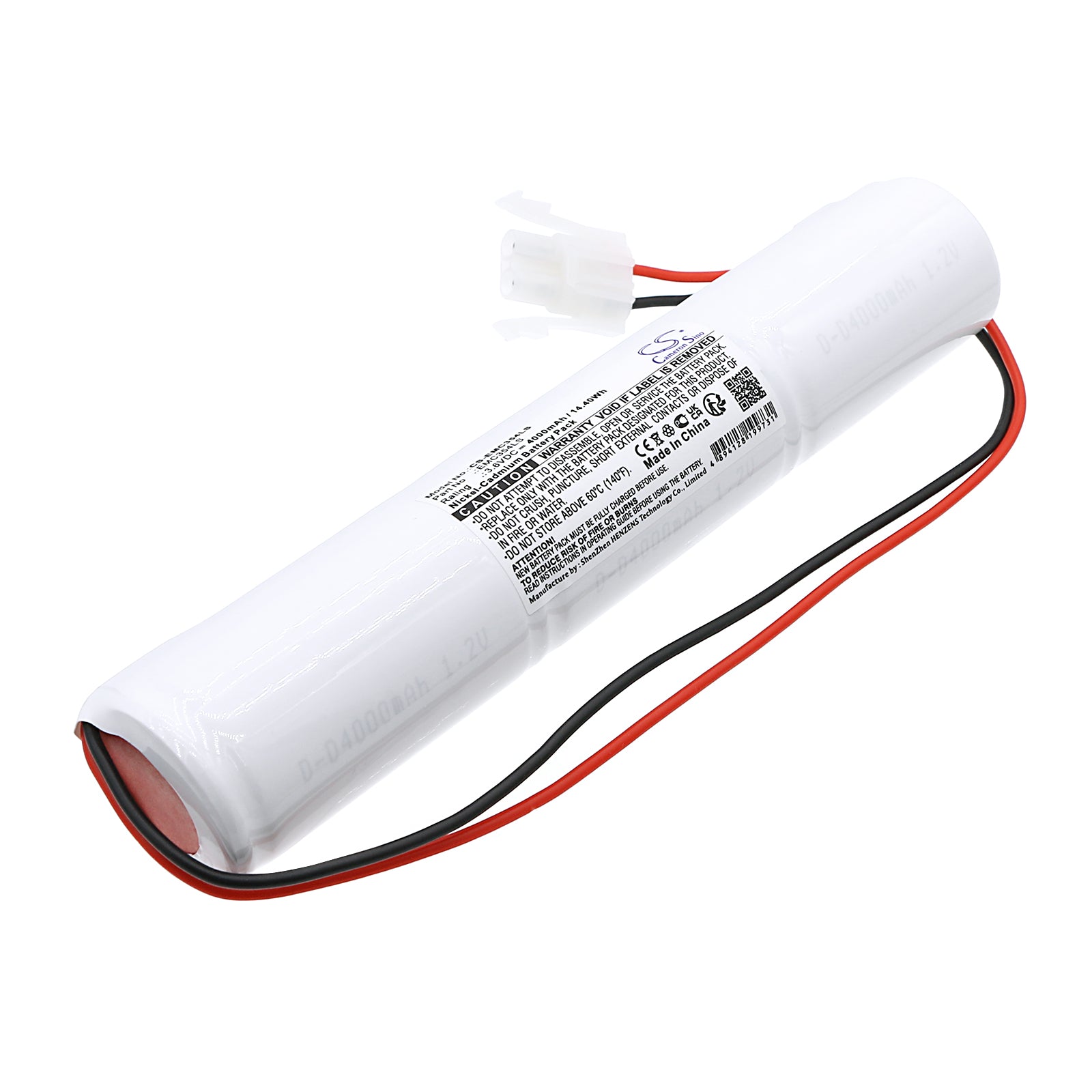 Emergency Lighting Battery 3.6V 4000mAh Ni-Cd Emergency Lighting Cameron Sino Technology Limited