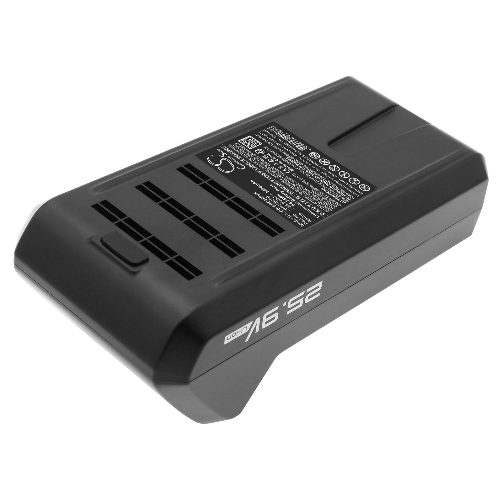 25.9V, Li-ion, 2500mAh, Battery fits Eureka NEC390BL, Stylus Elite, 64.75Wh Vacuum Cameron Sino Technology Limited