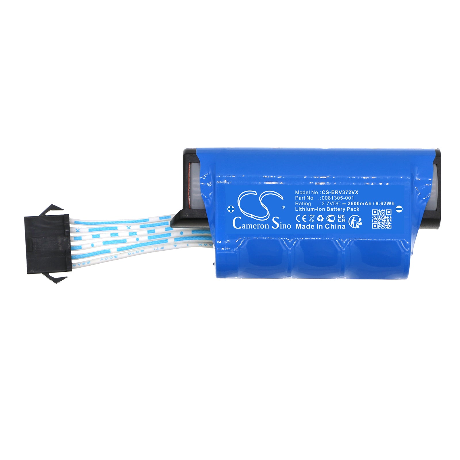 Li-ion, Vacuum Battery fits Shark V3700c, Cordless Rechargeable Hard Flo, 3.7V, 2600mAh Vacuum Cameron Sino Technology Limited