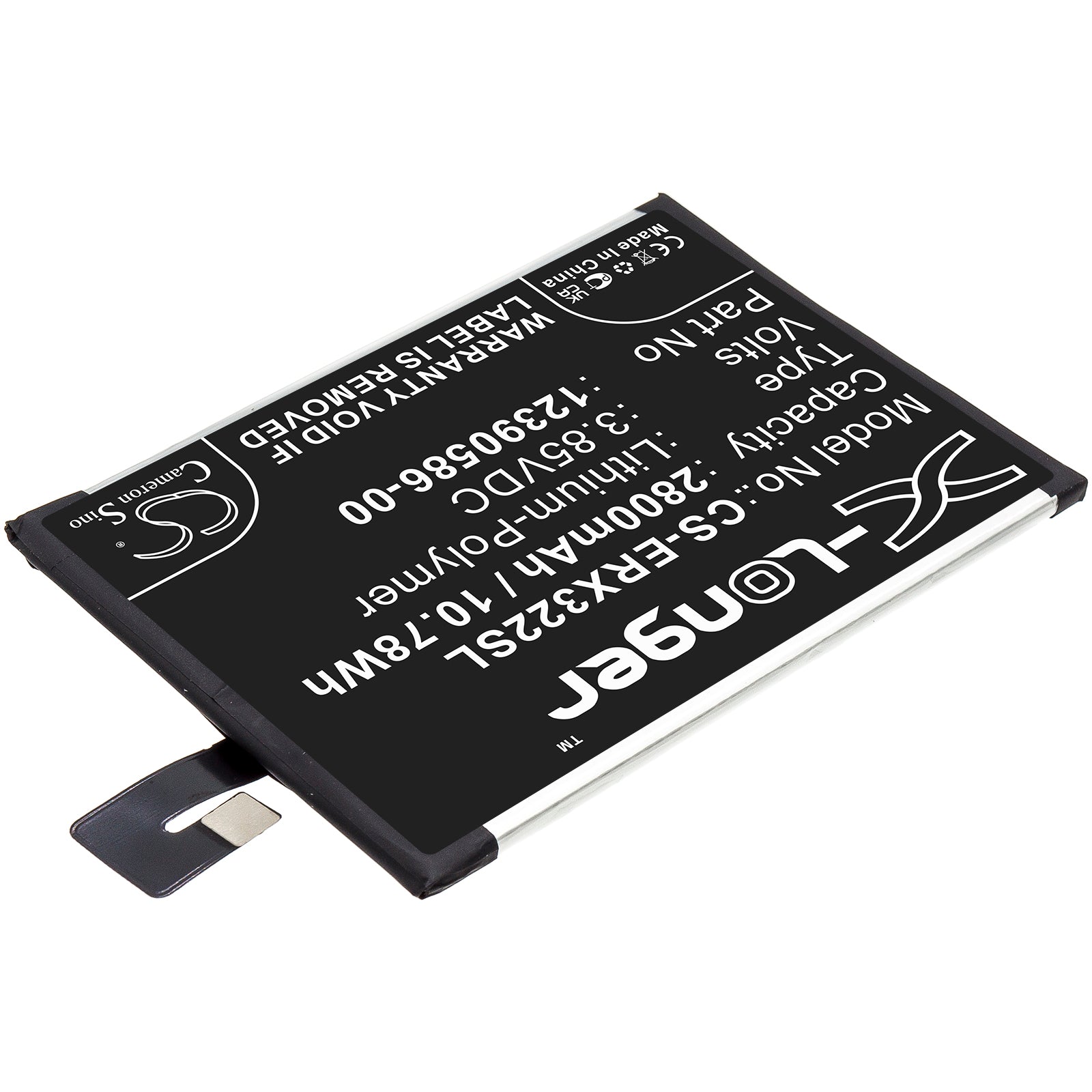 Li-Polymer, Mobile, SmartPhone Battery fits Sony I3223, I4213, 3.85V, 2800mAh Mobile, SmartPhone Cameron Sino Technology Limited