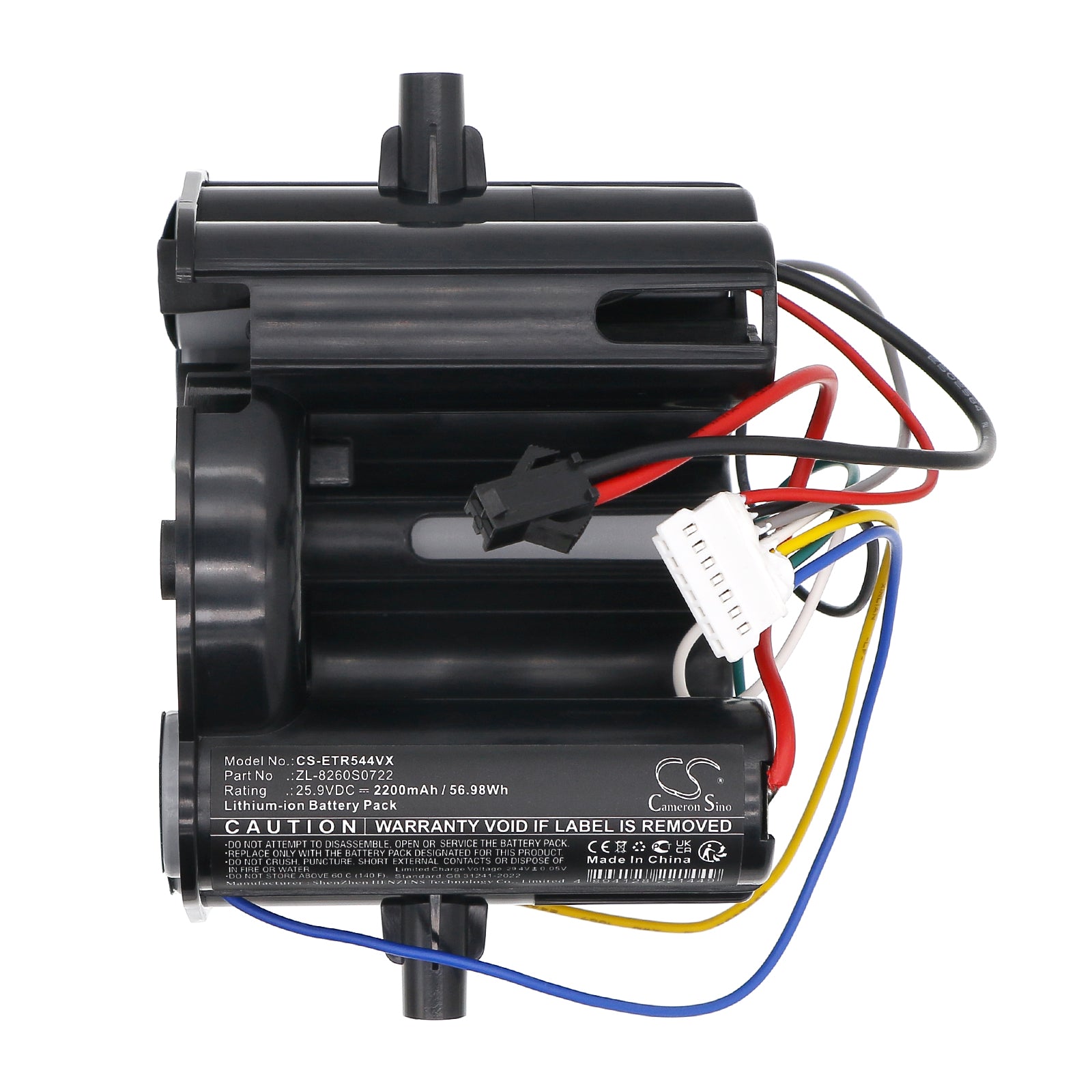 25.9V, Li-ion, 2200mAh, Battery fits ETA 5448 Rotelo, 56.98Wh Vacuum Cameron Sino Technology Limited