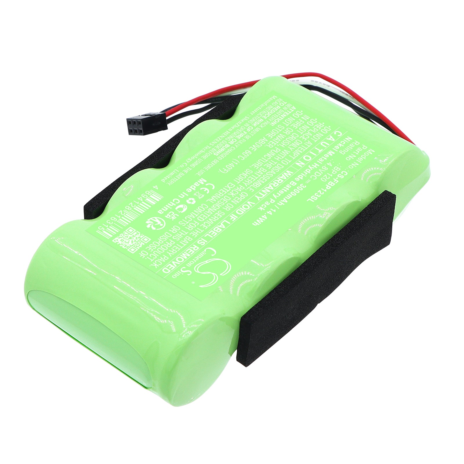 4.8V, Ni-MH, 3000mAh, Battery fits Fluke Scopemeter 120 (Firmware 2.01 version or above), 14.4Wh Equipment, Survey, Test Cameron Sino Technology Limited