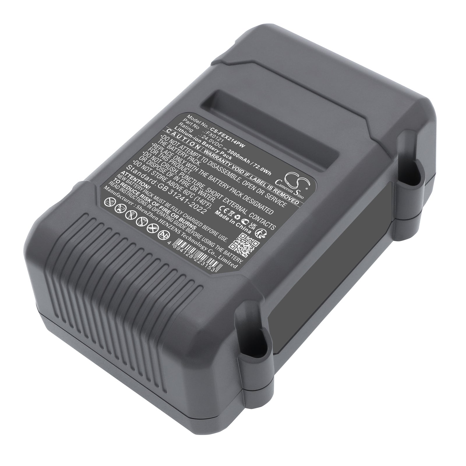24V, Li-ion, 3000mAh, Battery fits FLEX FX1431A, FX2141R, 72Wh Power Tools Cameron Sino Technology Limited