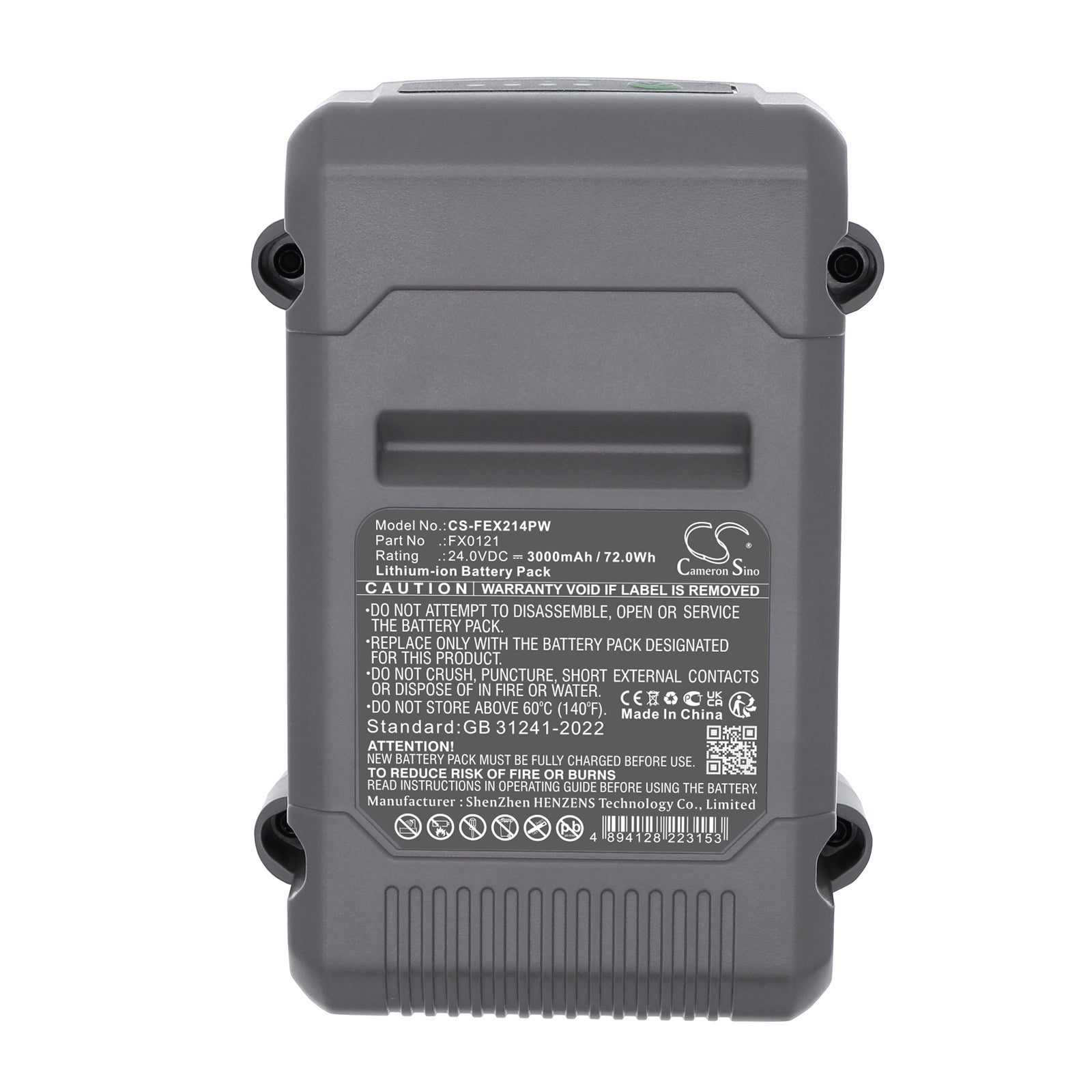 24V, Li-ion, 3000mAh, Battery fits FLEX FX1431A, FX2141R, 72Wh Power Tools Cameron Sino Technology Limited