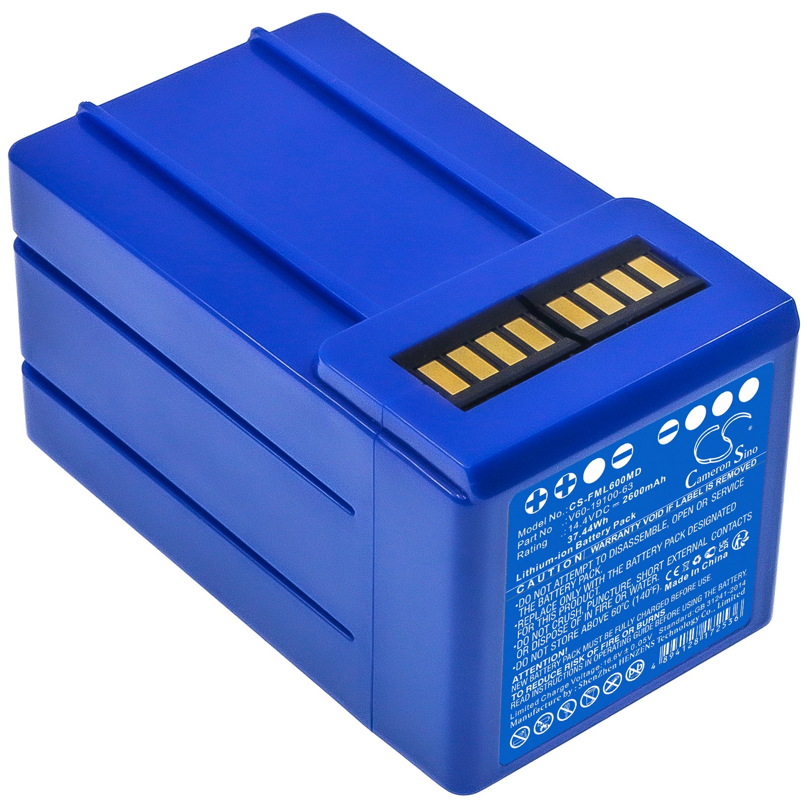 Li-ion, Medical Battery fits Flight Medical Flight 60 Internal, 14.4V, 2600mAh Medical Cameron Sino Technology Limited
