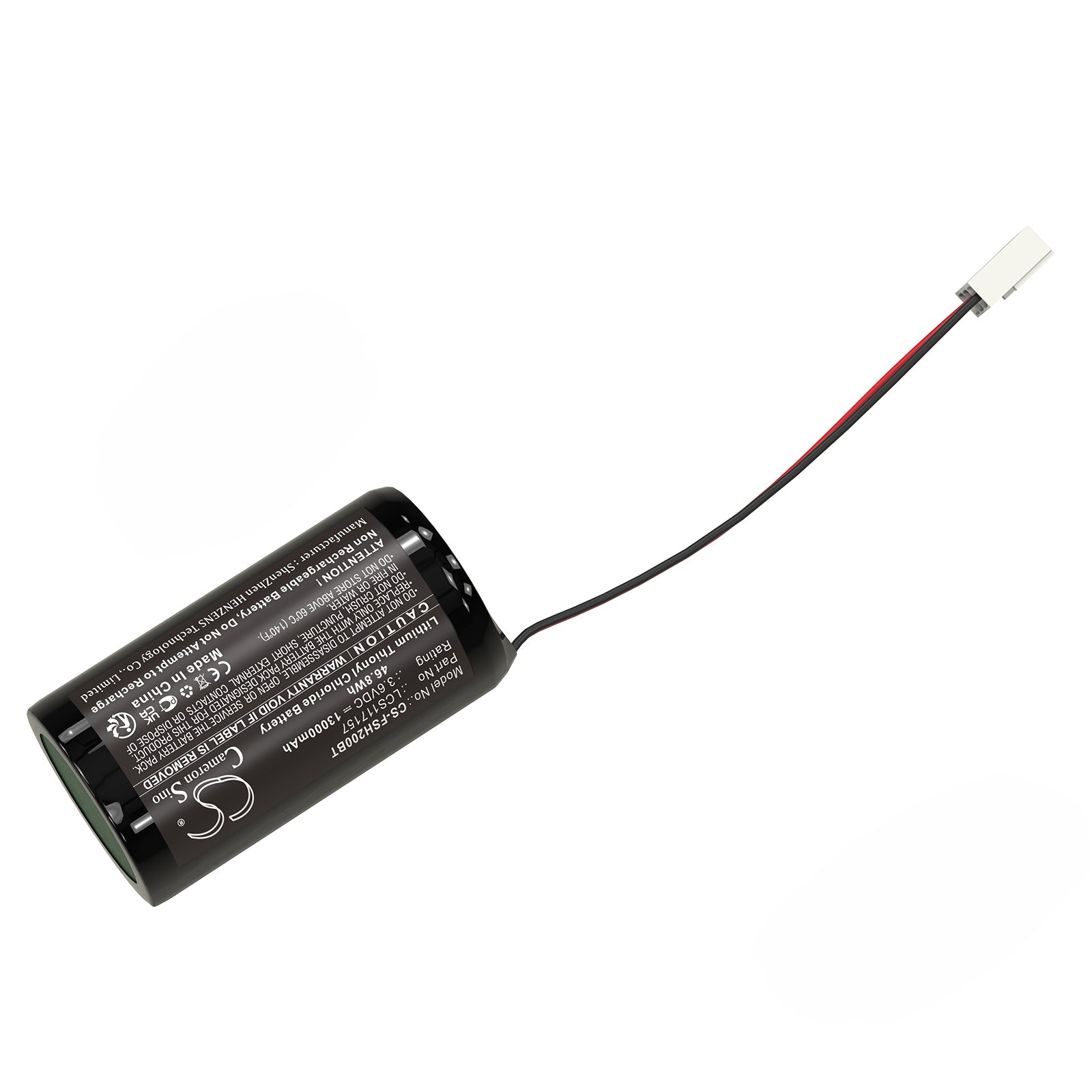 FICHET LSH20 Battery Replacement 3.6V LiSOCl2 13000mAh 46.8Wh For LSH20 Devices And More Alarm System Cameron Sino Technology Limited