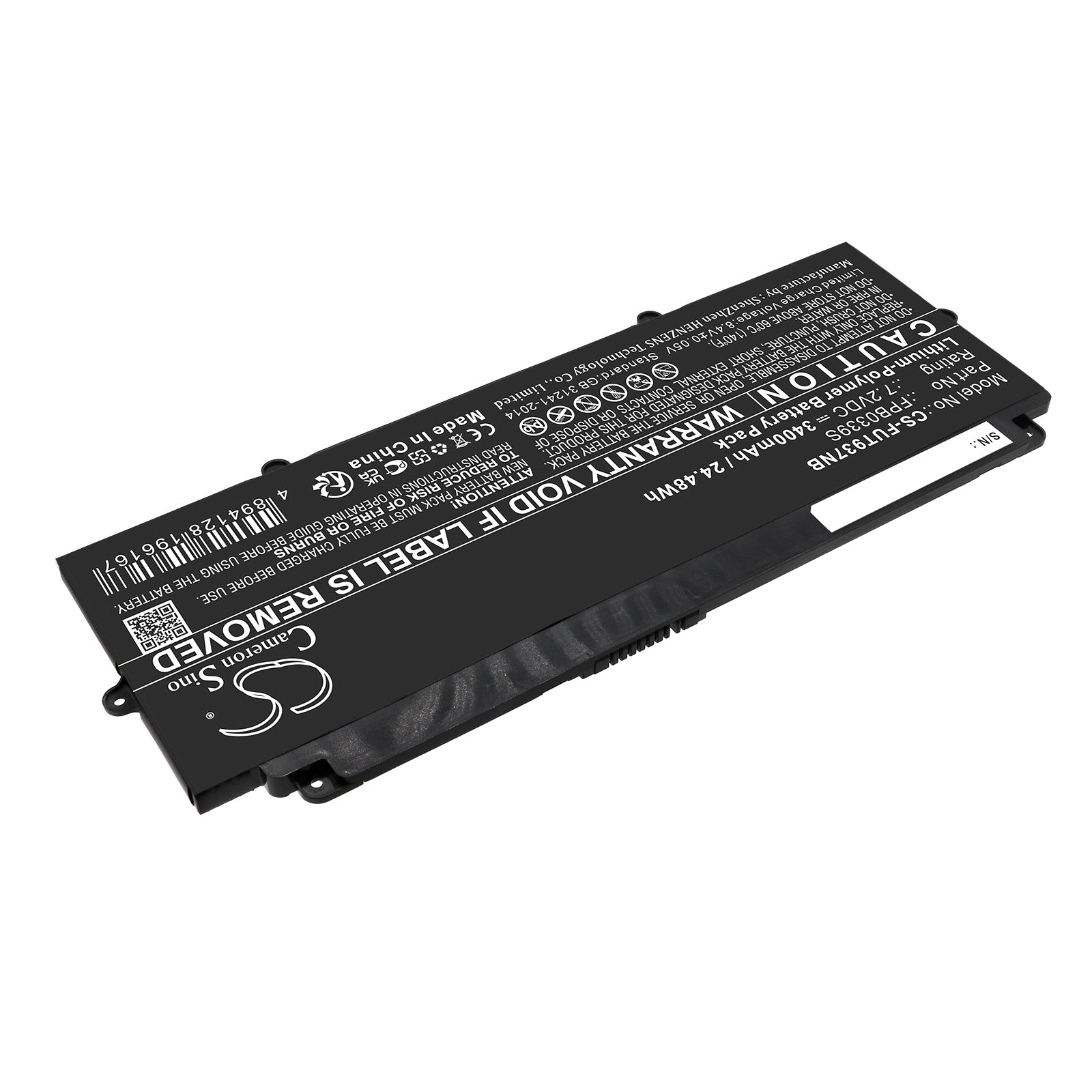 Li-Polymer, Notebook, Laptop Battery fits Fujitsu Futro Mu937, 7.2V, 3400mAh Notebook, Laptop Cameron Sino Technology Limited