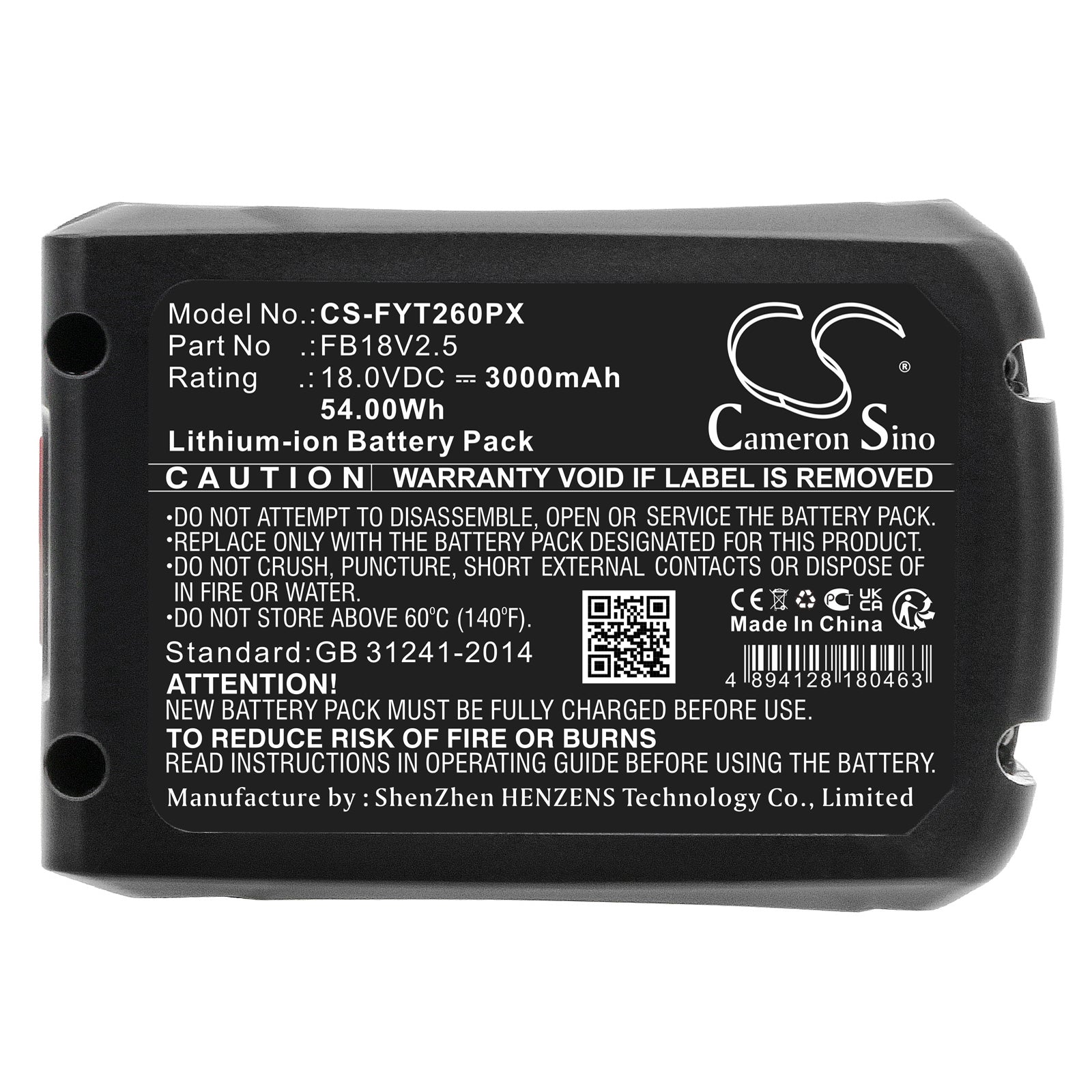 Li-ion, Gardening Tools Battery fits Flymo Easiclean Li 18v Cordless Pres, Easiclean Li Plus, 18.0V, 3000mAh Gardening Tools Cameron Sino Technology Limited
