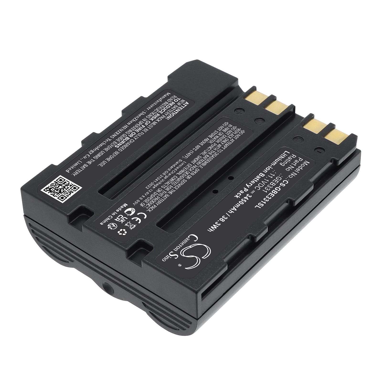 11.1V, Li-ion, 3450mAh, Battery fits Leica CS20, CS20 Controller, 38.3Wh Equipment, Survey, Test Cameron Sino Technology Limited