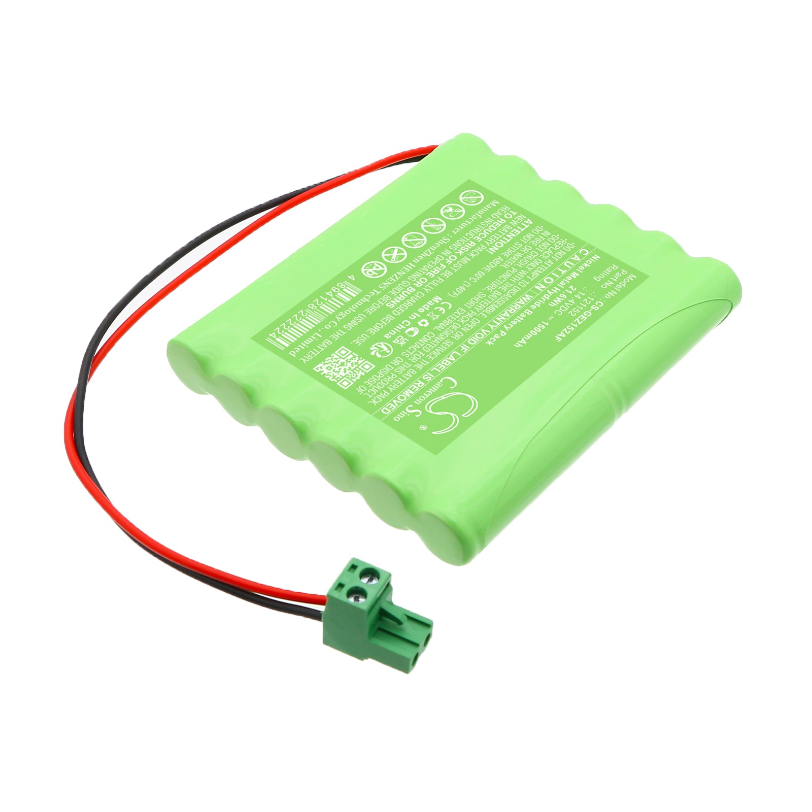 14.4V, Ni-MH, 1500mAh, Battery fits GEZE Ecconodrive EL, 21.6Wh Automatic Doors Cameron Sino Technology Limited