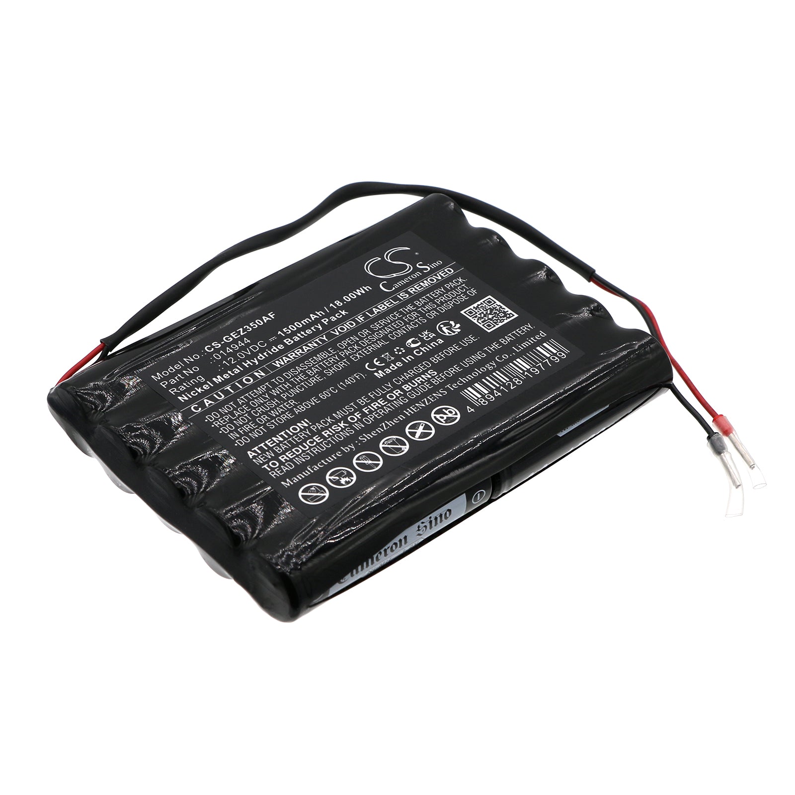 Ni-MH, Automatic Doors Battery fits Geze Smd, Tsa 350n, 12.0V, 1500mAh Automatic Doors Cameron Sino Technology Limited