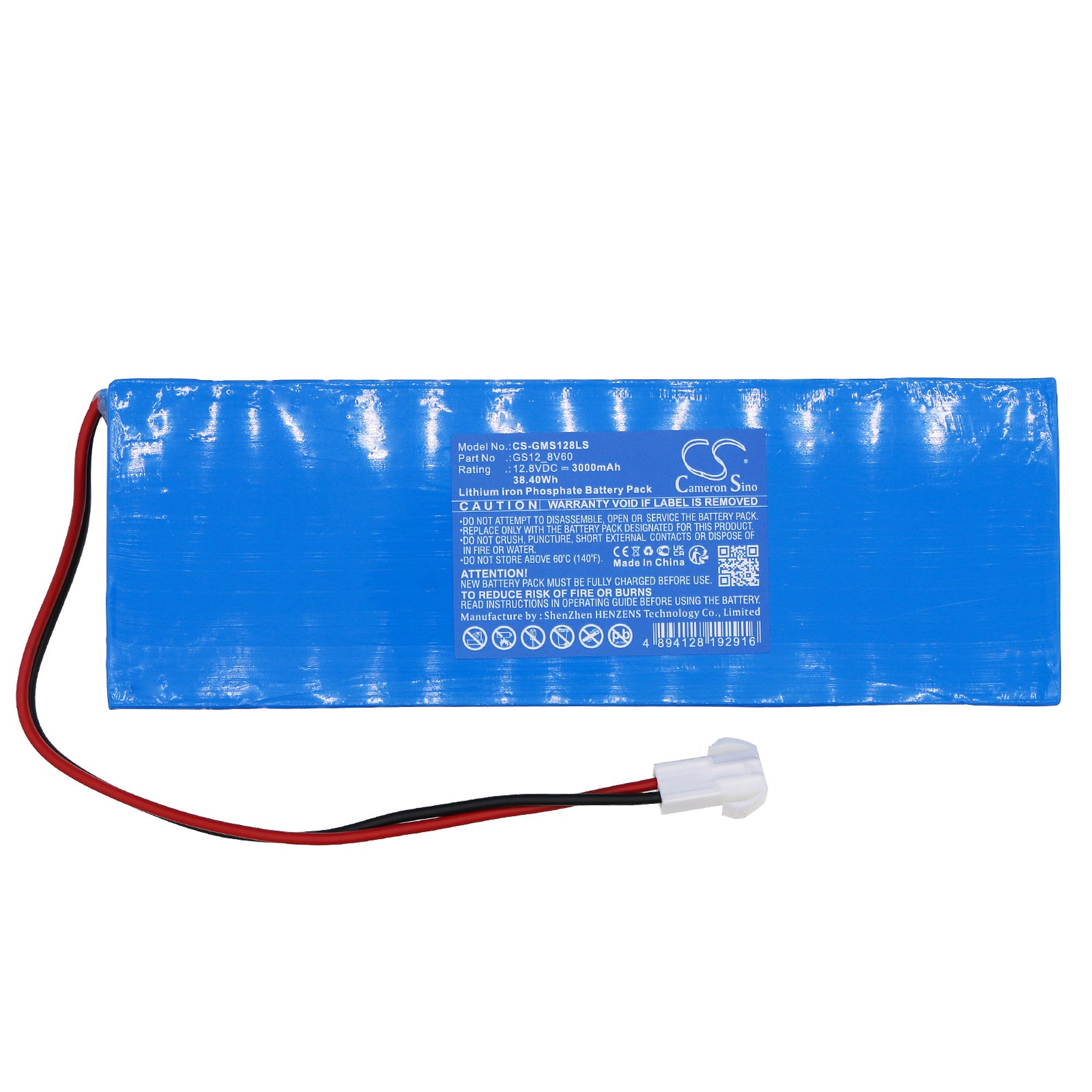 LiFePO4, Solar Battery Battery fits Gama Sonic Solar Lighting Fixtures, 12.8V, 3000mAh Solar Battery Cameron Sino Technology Limited