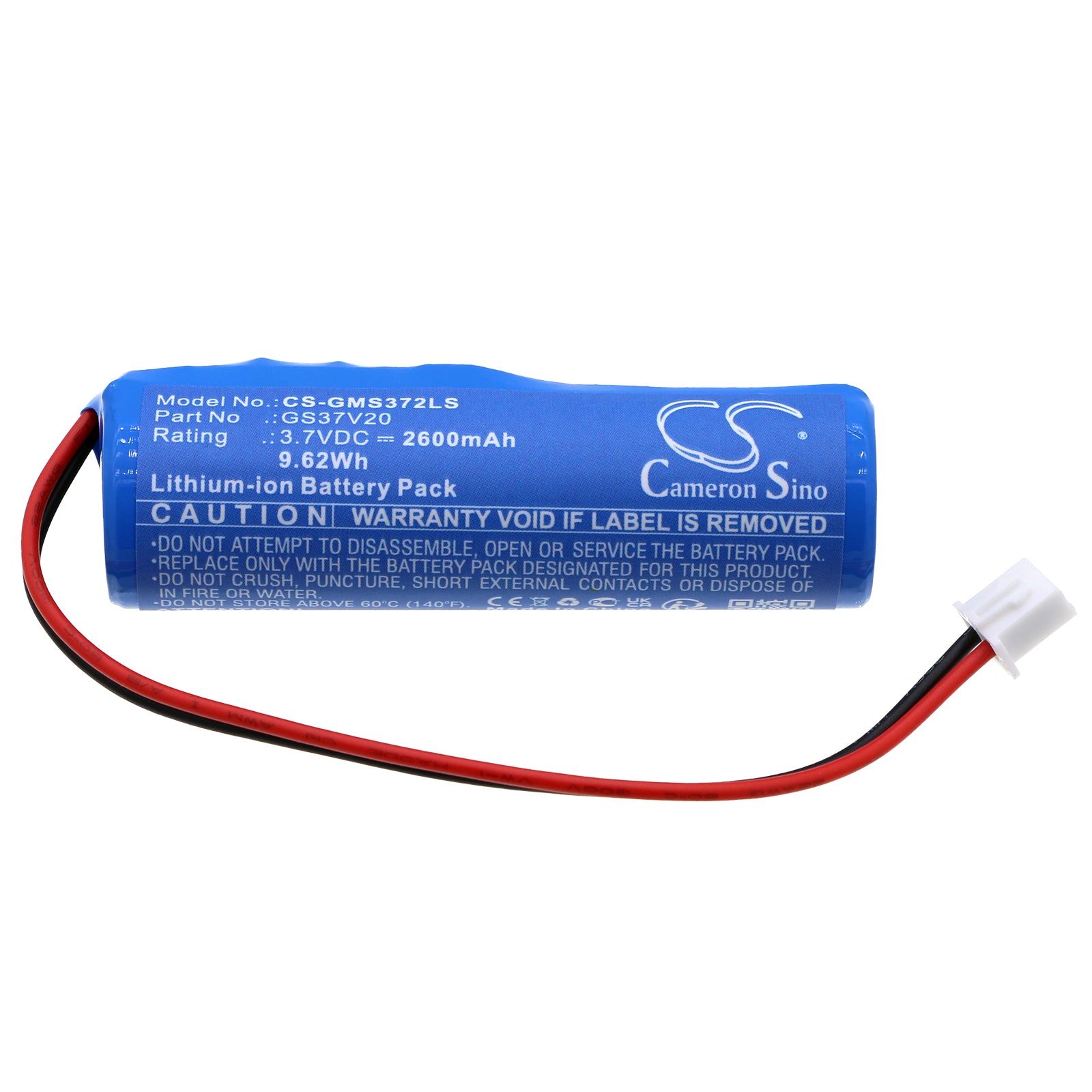 Li-ion, Solar Battery Battery fits Gama Sonic Gs37v20flt, 3.7V, 2600mAh Solar Battery Cameron Sino Technology Limited