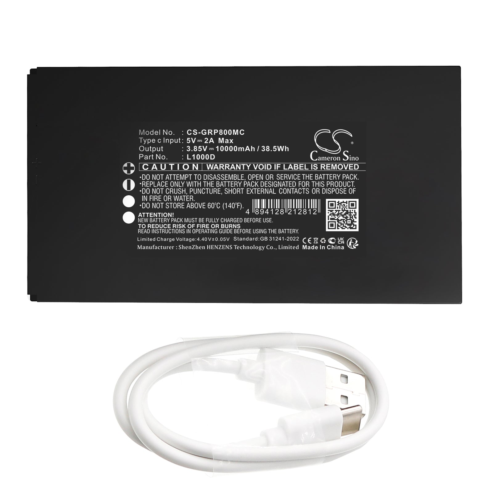 3.85V, Li-ion, 10000mAh, Battery fits GardePro E6P, E6PCF, 38.5Wh Sports & Outdoors Cameron Sino Technology Limited