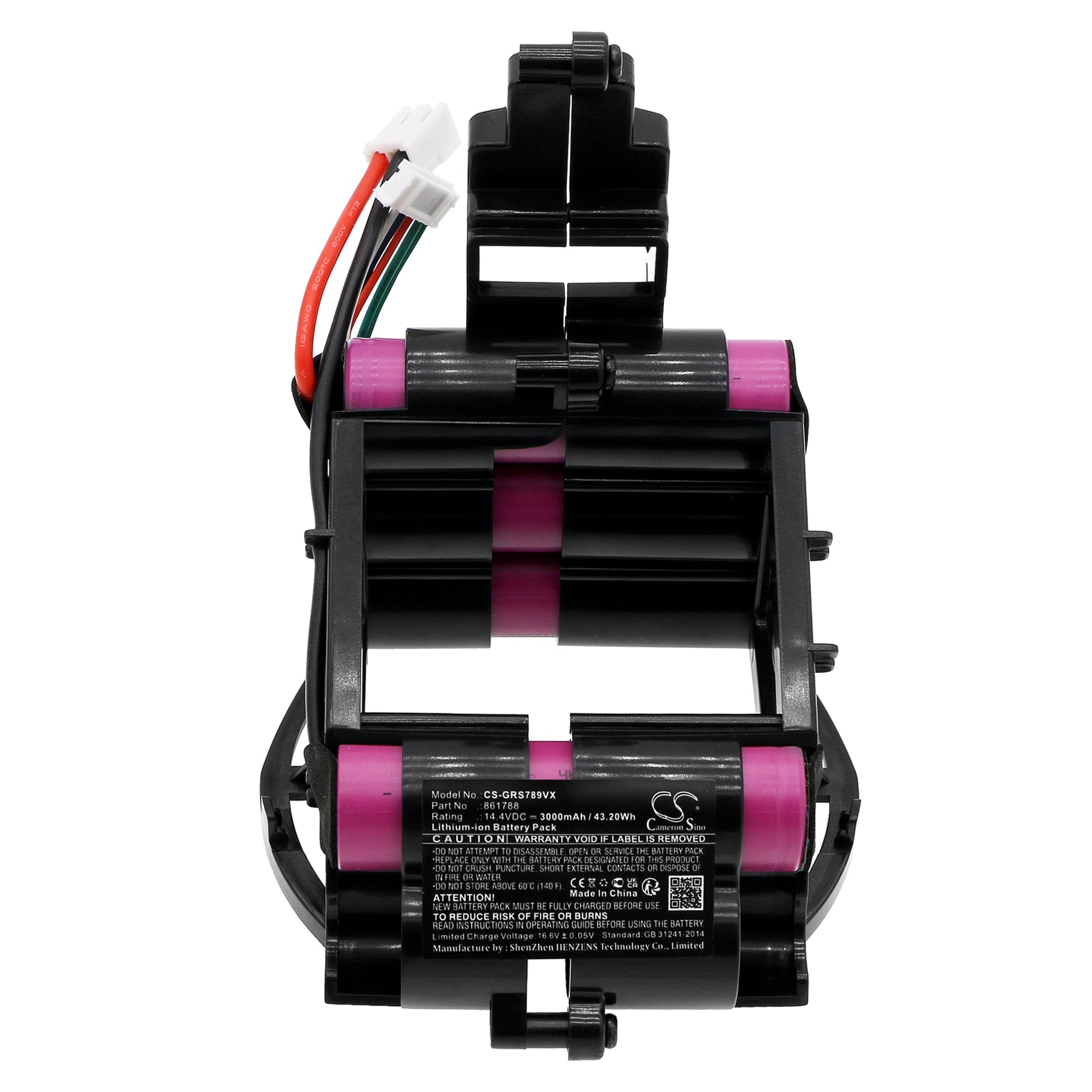 Li-ion, Vacuum Battery fits Gorenje Svc144xx, 14.4V, 3000mAh Vacuum Cameron Sino Technology Limited