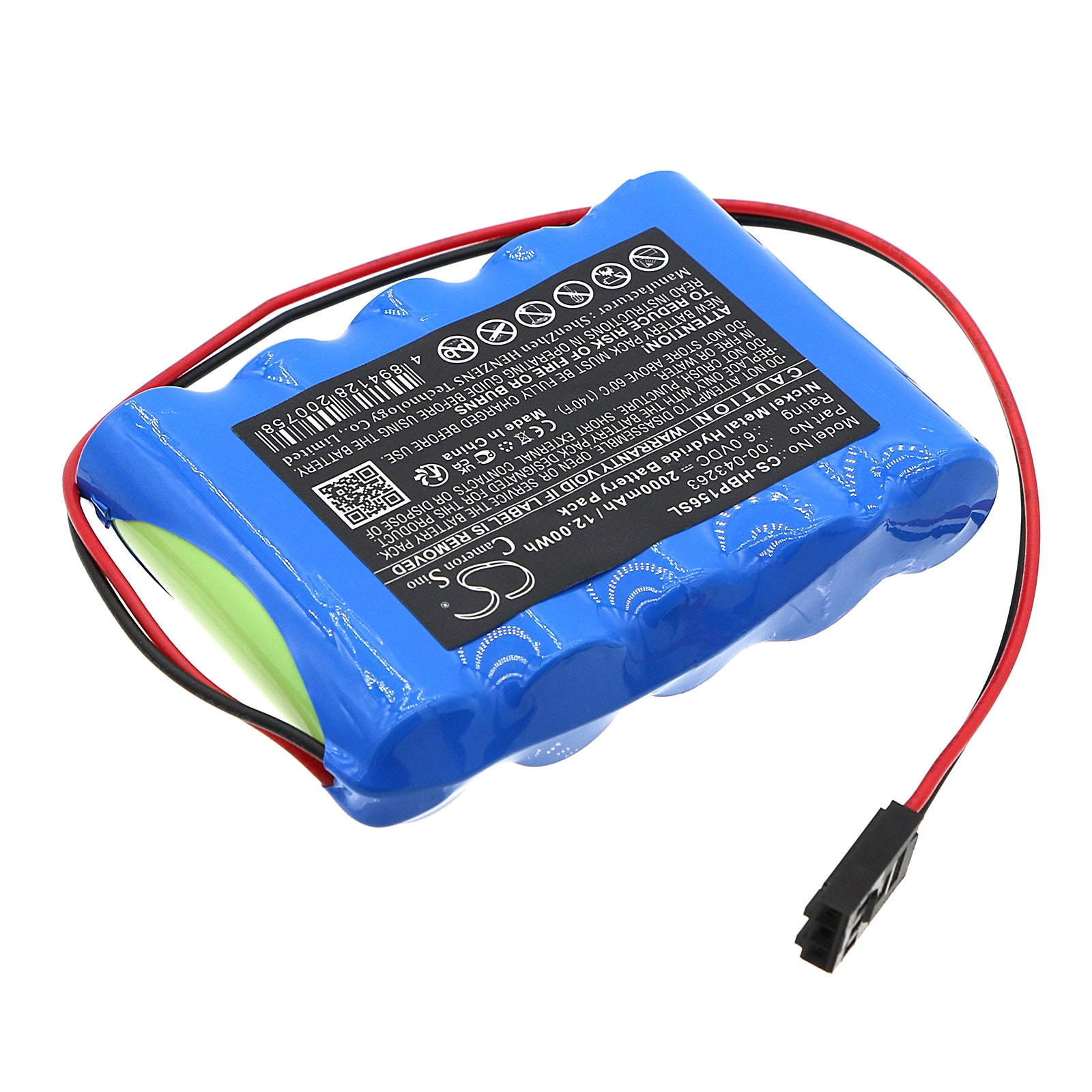 Ni-MH, Electronic Scales Battery fits Hobart Quantum Digital Deli Scale Label Print, 6.0V, 2000mAh Electronic Scales Cameron Sino Technology Limited