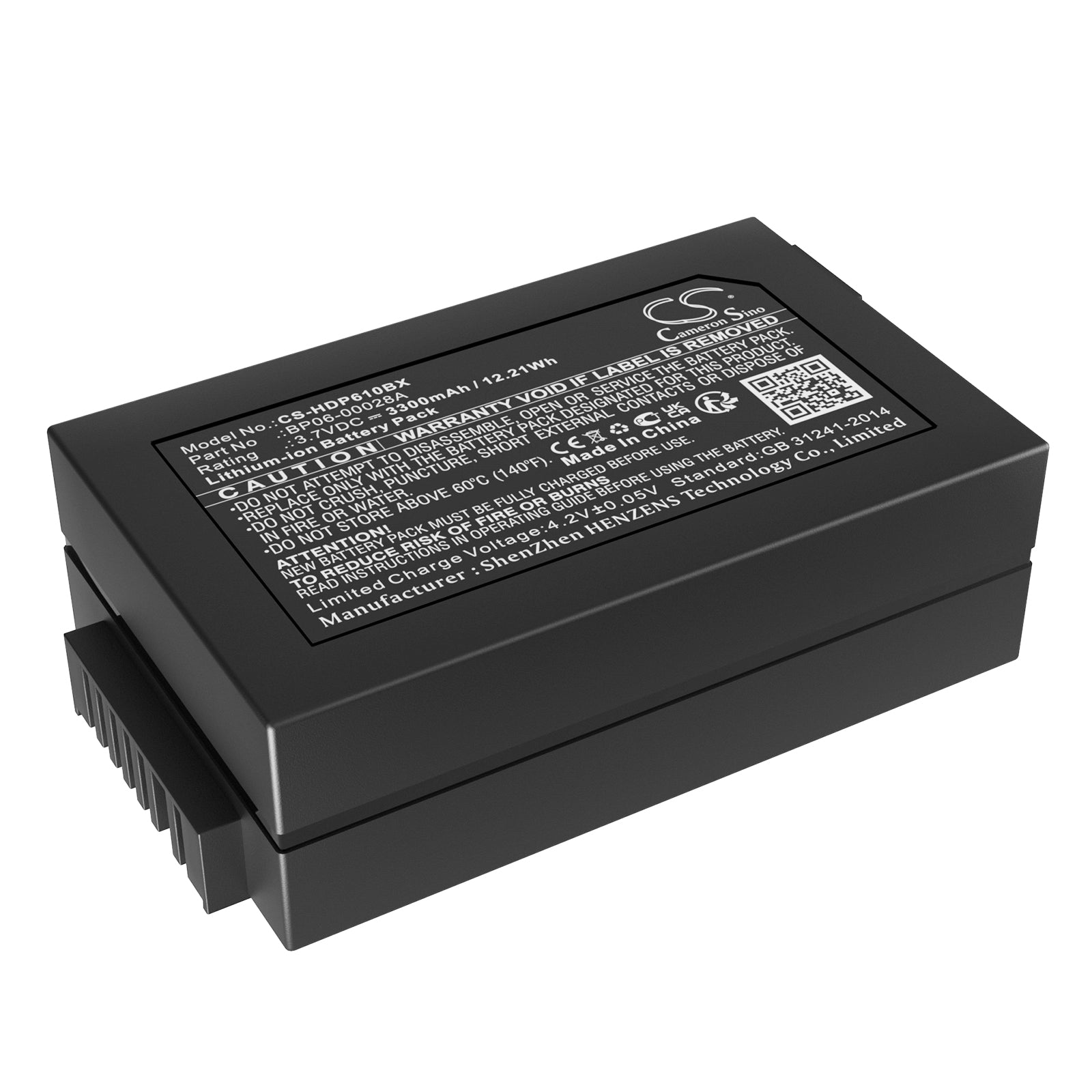 Li-ion, Barcode Scanner Battery fits Honeywell Dolphin 6100, Dolphin 6110, 3.7V, 3300mAh Barcode Scanner Cameron Sino Technology Limited