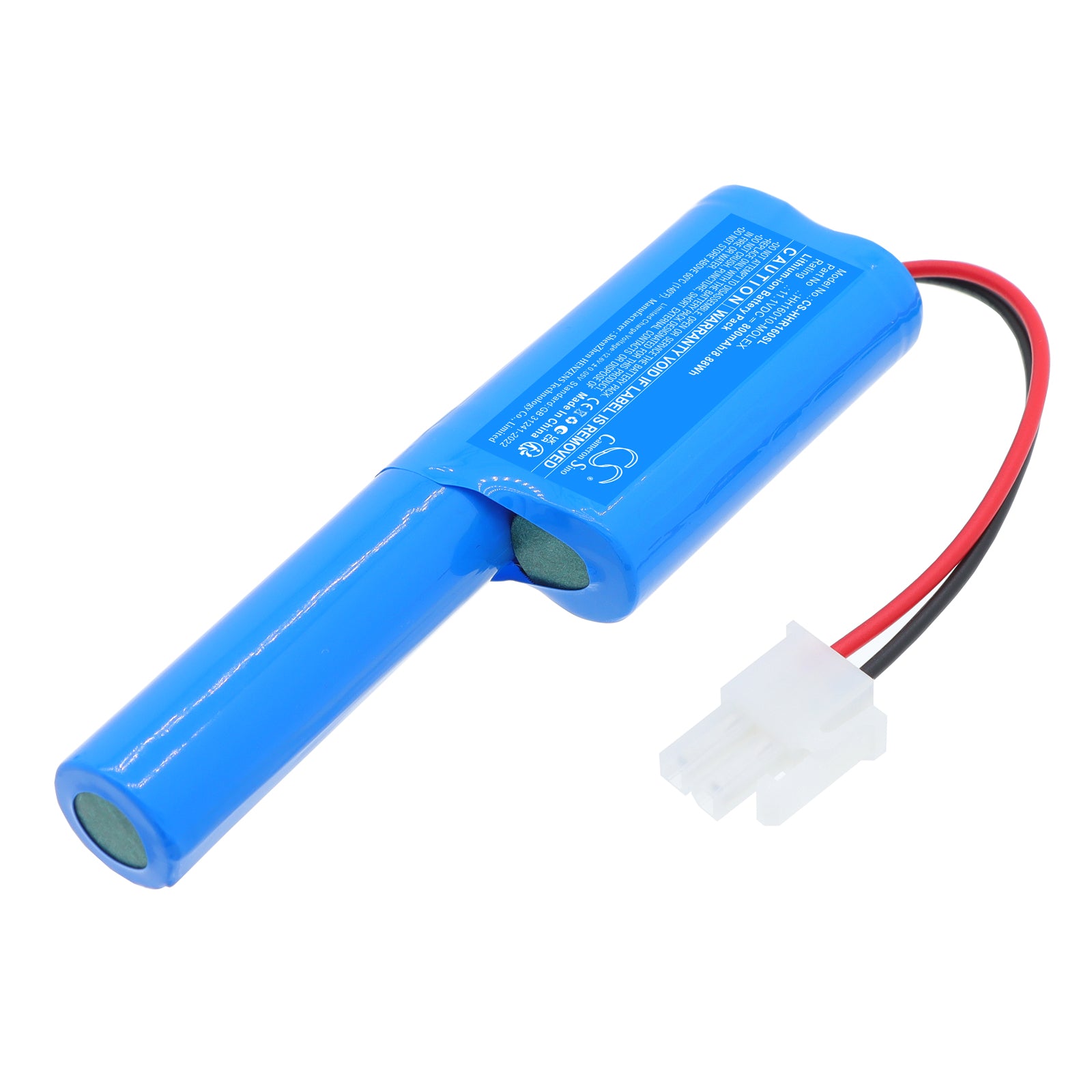 11.1V, Li-ion, 800mAh, Battery fits Heim & Haus 16010, Rolladenantrieb, 8.88Wh Smart Home Cameron Sino Technology Limited