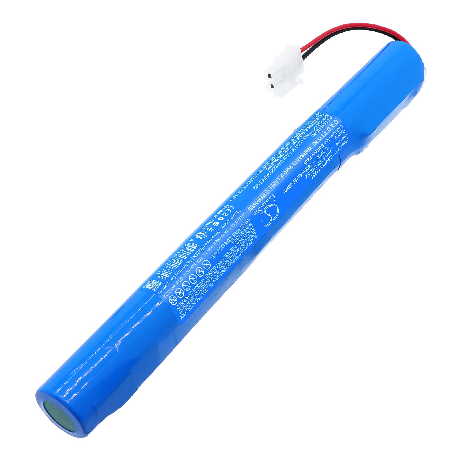 10.8V, Li-ion, 2600mAh, Battery fits Heim & Haus 18796, Rolladenantrieb, 28.08Wh Smart Home Cameron Sino Technology Limited