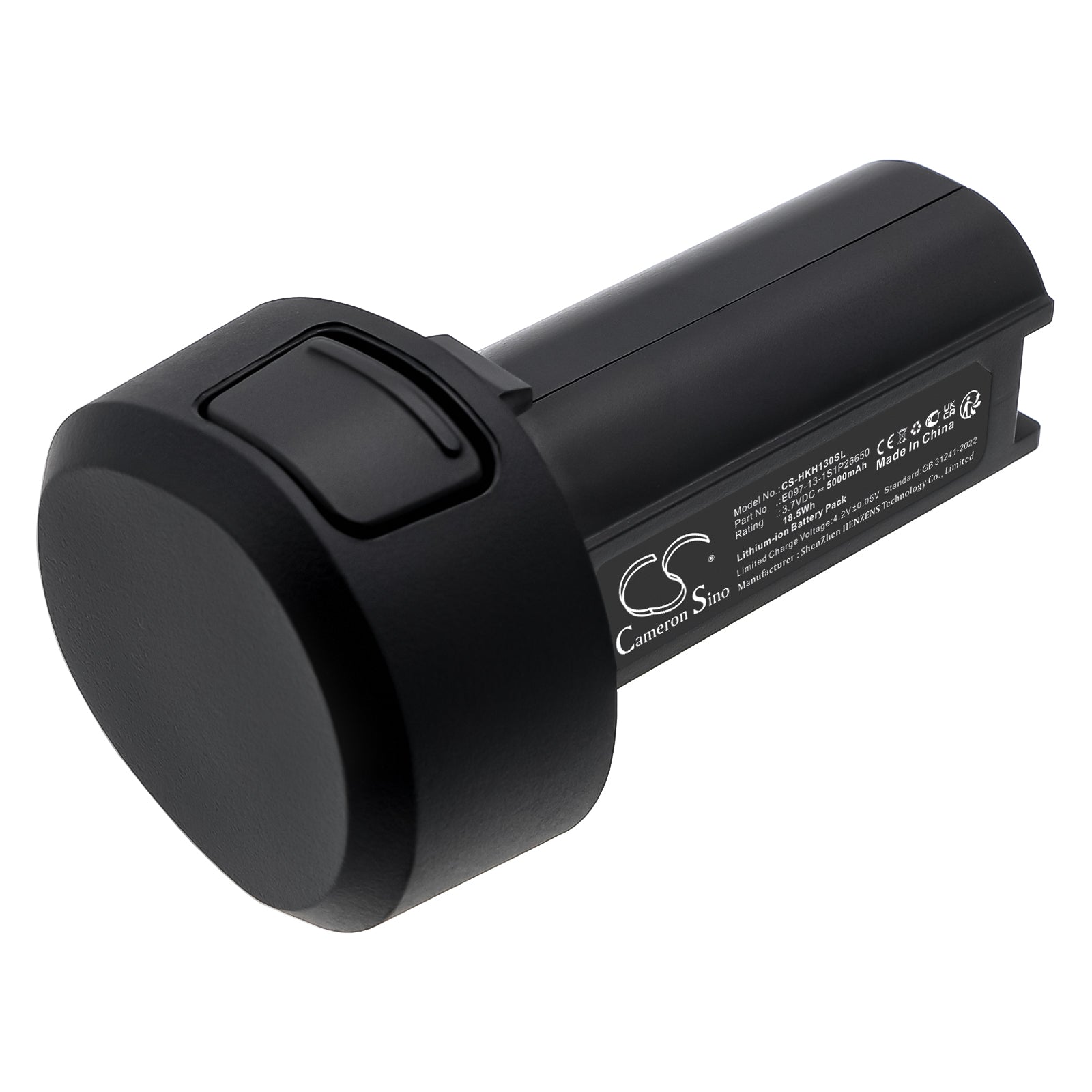 3.7V, Li-ion, 5000mAh, Battery fits Hikvision H13, H13 Pro, 18.5Wh Thermal Camera Cameron Sino Technology Limited