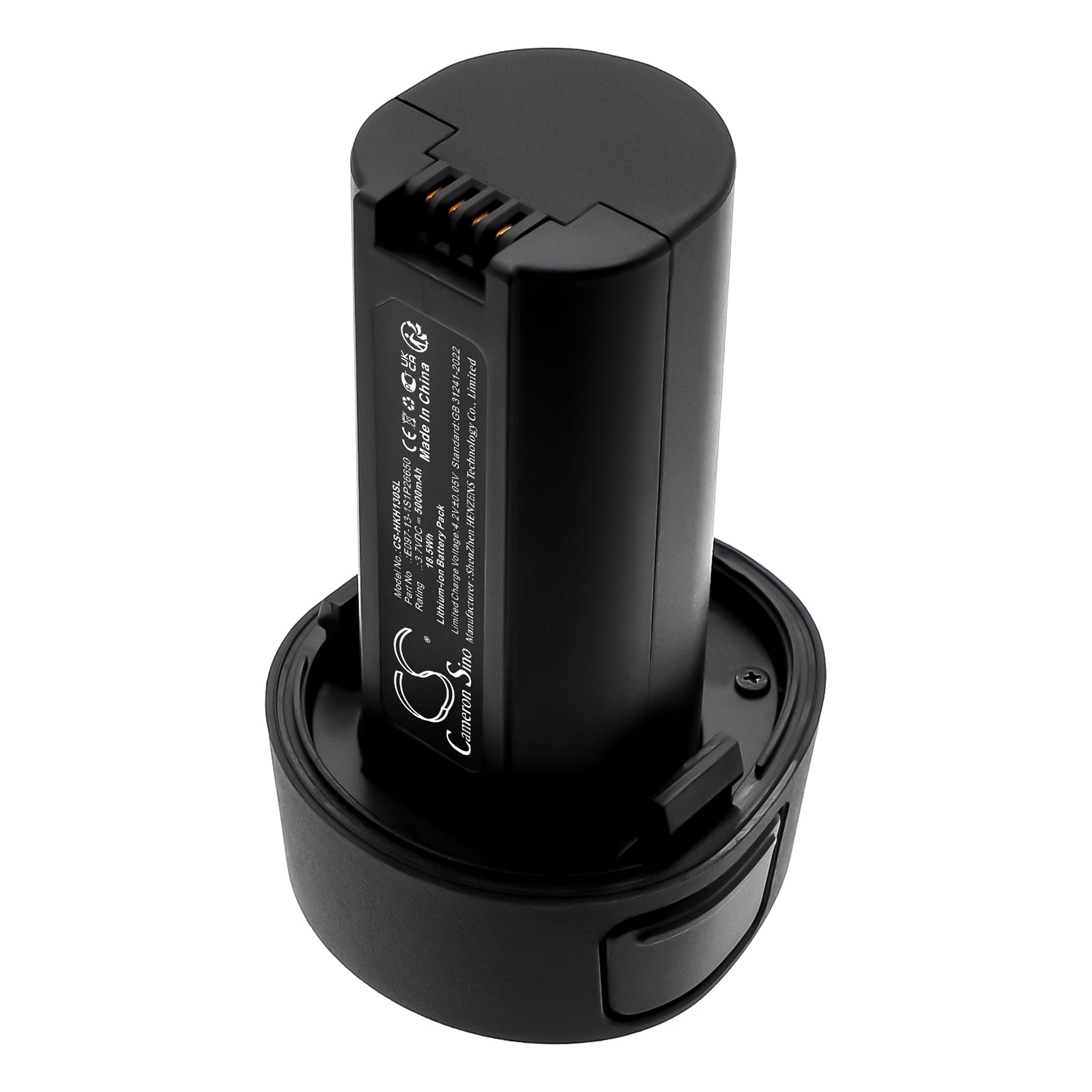 3.7V, Li-ion, 5000mAh, Battery fits Hikvision H13, H13 Pro, 18.5Wh Thermal Camera Cameron Sino Technology Limited
