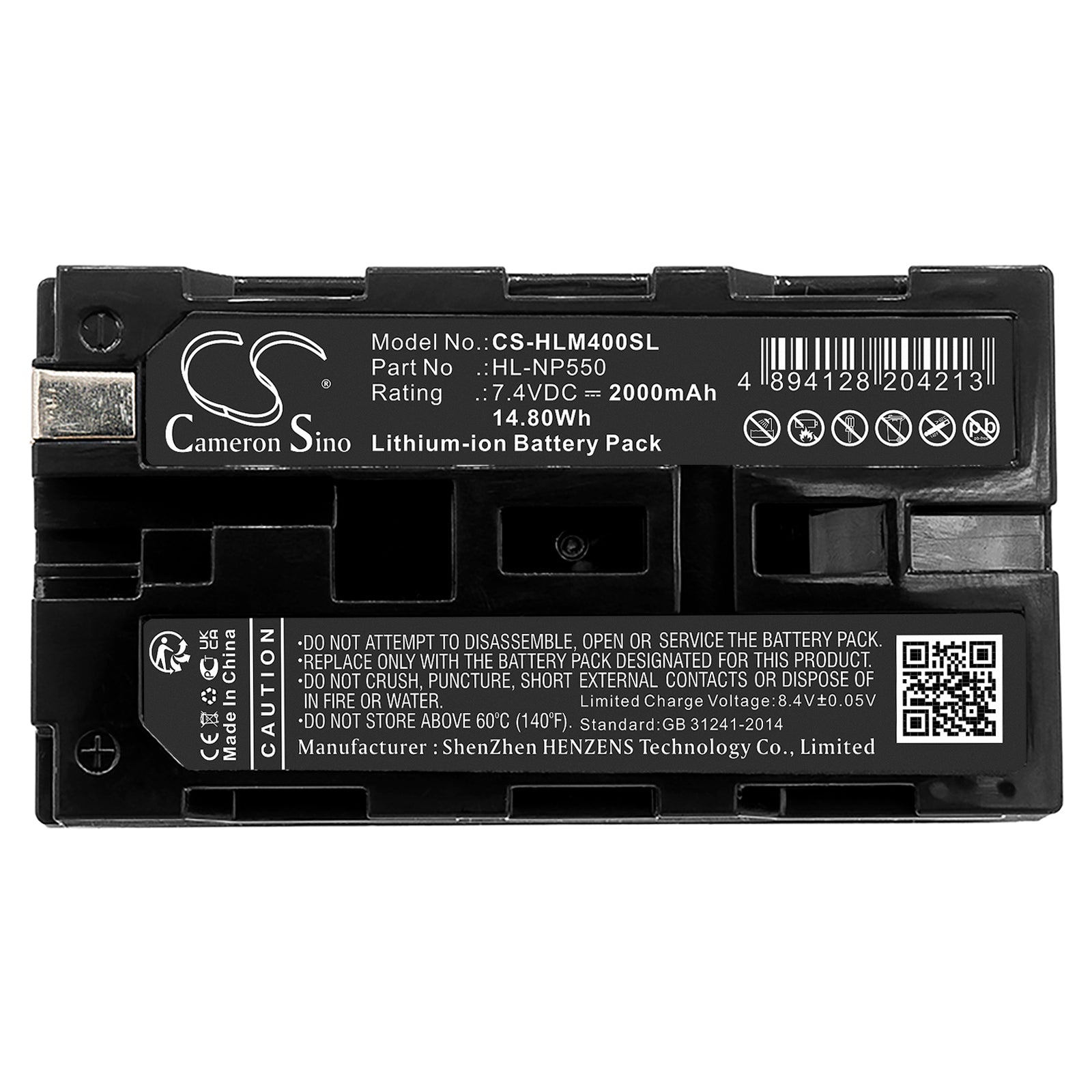 Li-ion, Transmitters & Receiver Battery fits Dji Rx Ddr Transmission, Sdr Transmission, 7.4V, 2000mAh Transmitters & Receiver Cameron Sino Technology Limited