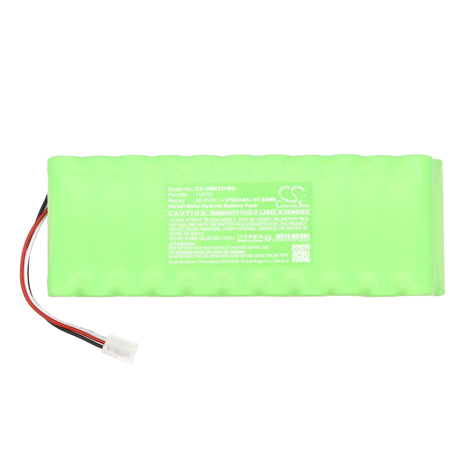 26.4V, Ni-MH, 3700mAh, Battery fits Inditherm mattress heating Cosytherm, 97.68Wh Medical Cameron Sino Technology Limited