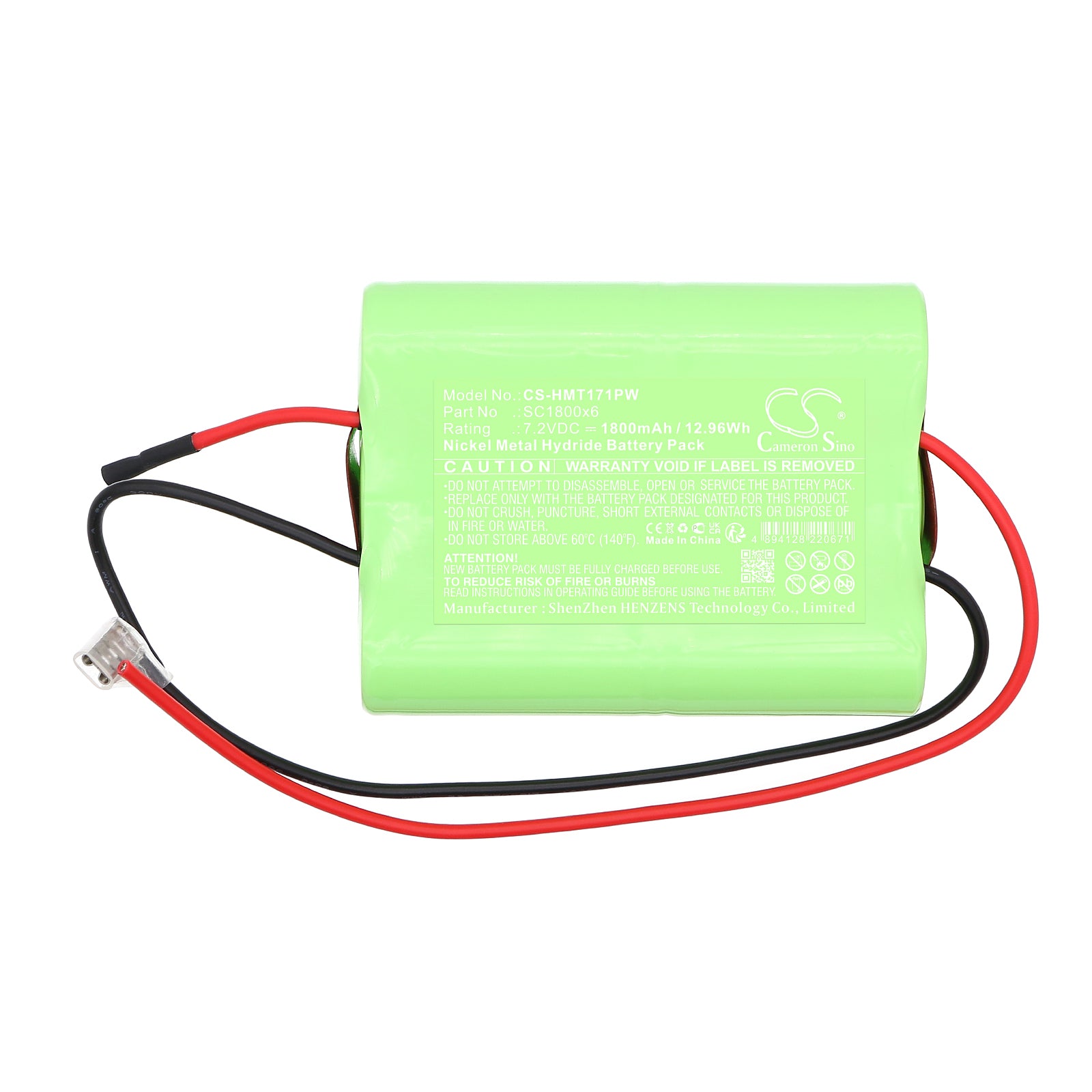 7.2V, Ni-MH, 1800mAh, Battery fits Homelite cordless Shear UT44171, cordless Shear UT44176, 12.96Wh Gardening Tools Cameron Sino Technology Limited