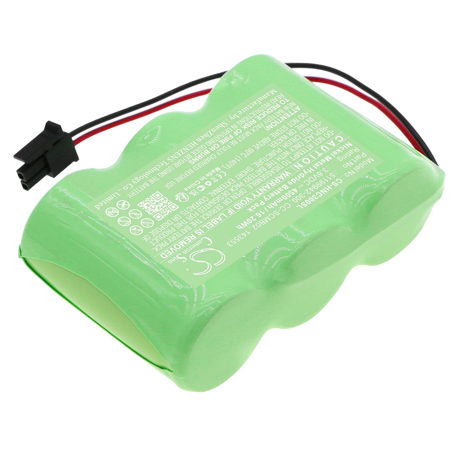 Ni-MH, Alarm System Battery fits Honeywell C300, 3.6V, 4500mAh Alarm System Cameron Sino Technology Limited