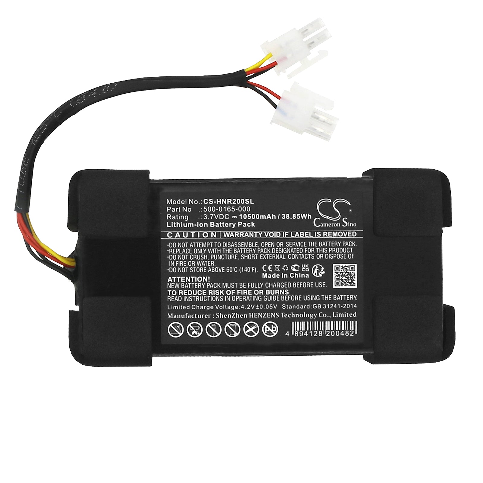 Li-ion, Equipment, Survey, Test Battery fits Honeywell Bw Rigrat, 3.7V, 10500mAh Equipment, Survey, Test Cameron Sino Technology Limited