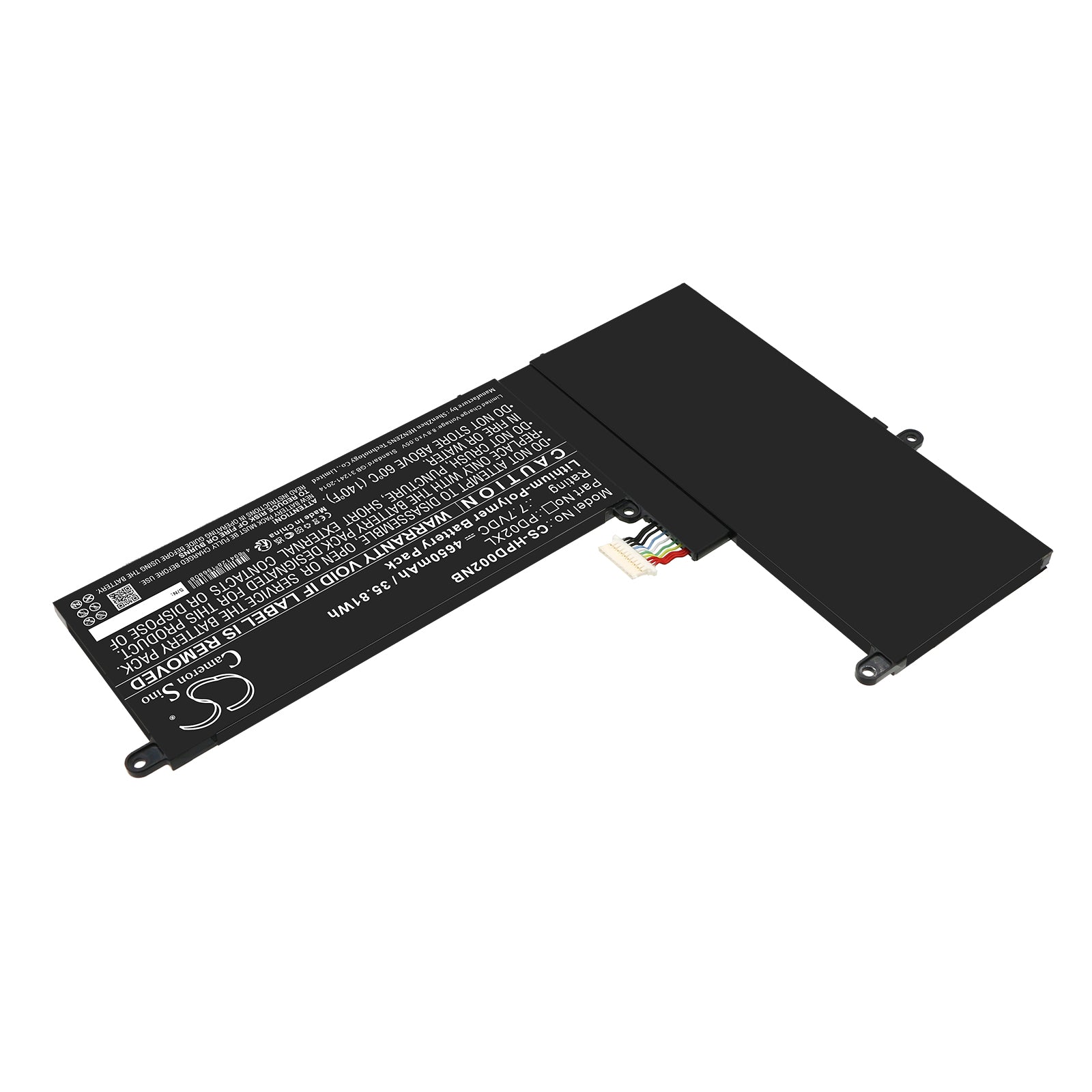 Li-Polymer, Notebook, Laptop Battery fits Hp, 7.7V, 4650mAh Notebook, Laptop Cameron Sino Technology Limited