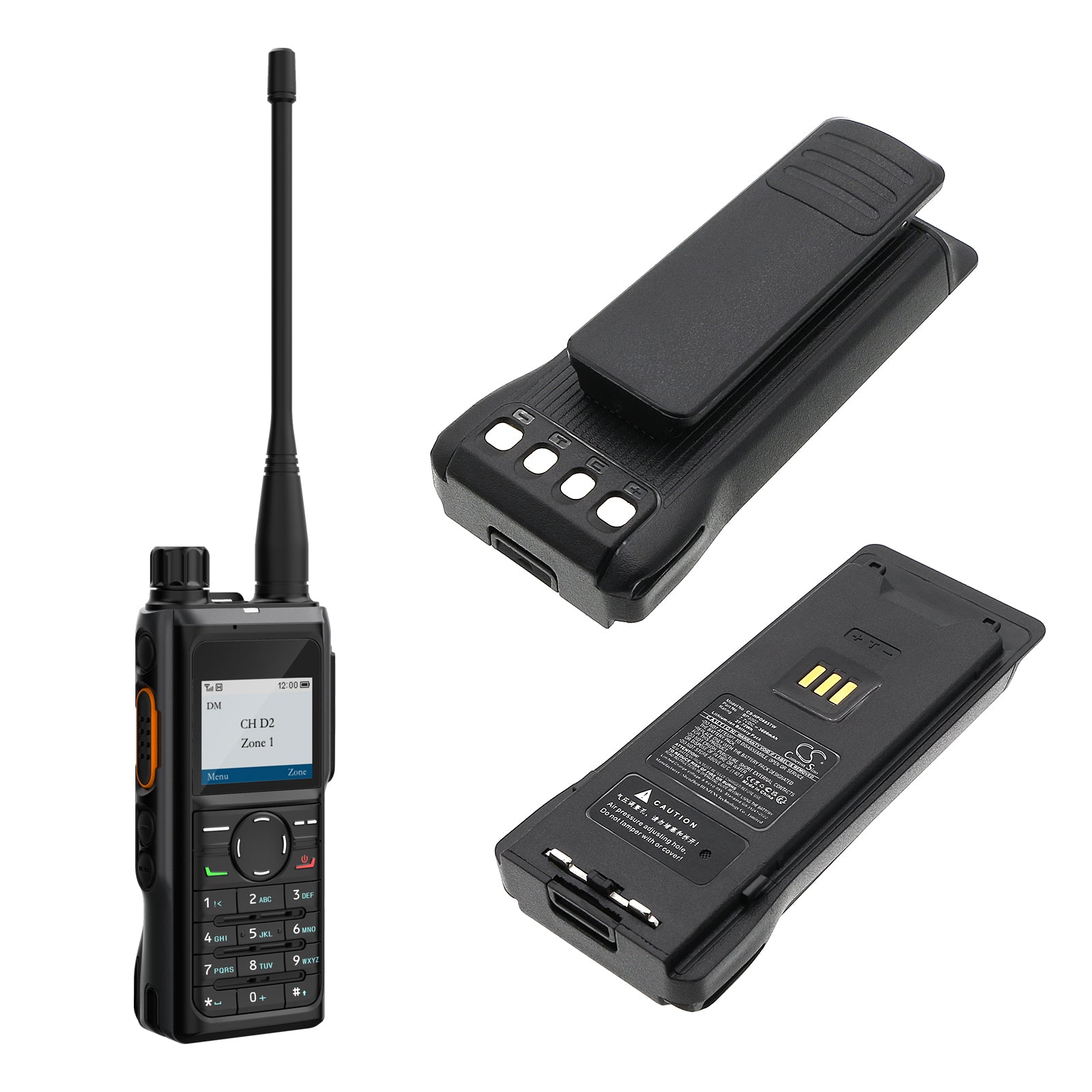 7.7V, Li-ion, 3600mAh, Battery fits Hytera HP605, HP685, 27.72Wh Two-Way Radio Cameron Sino Technology Limited