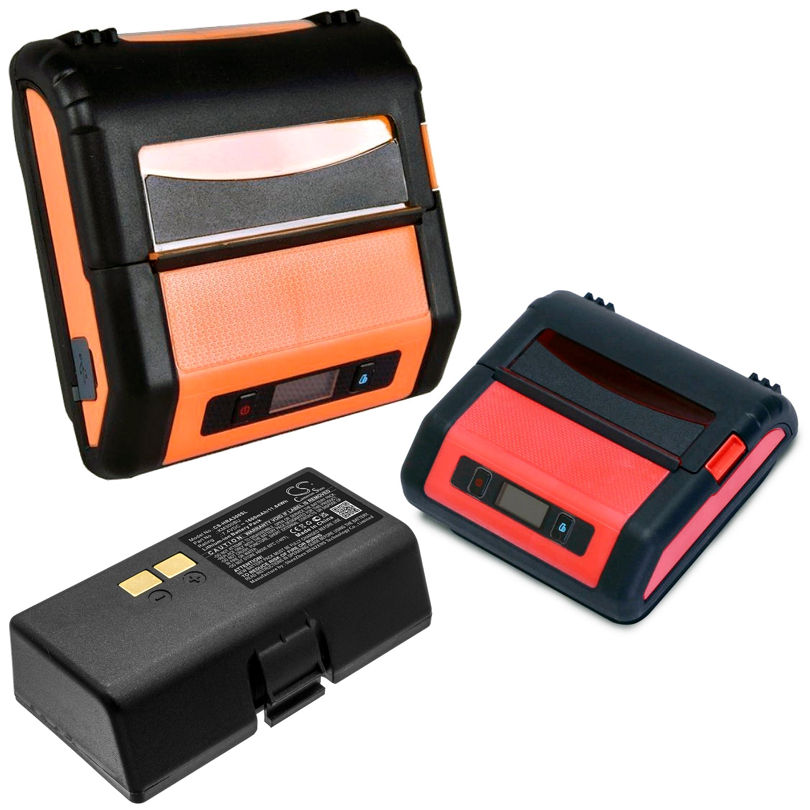 Li-ion, Portable Printer Battery fits Hprt A300, A318, 7.4V, 1600mAh Portable Printer Cameron Sino Technology Limited