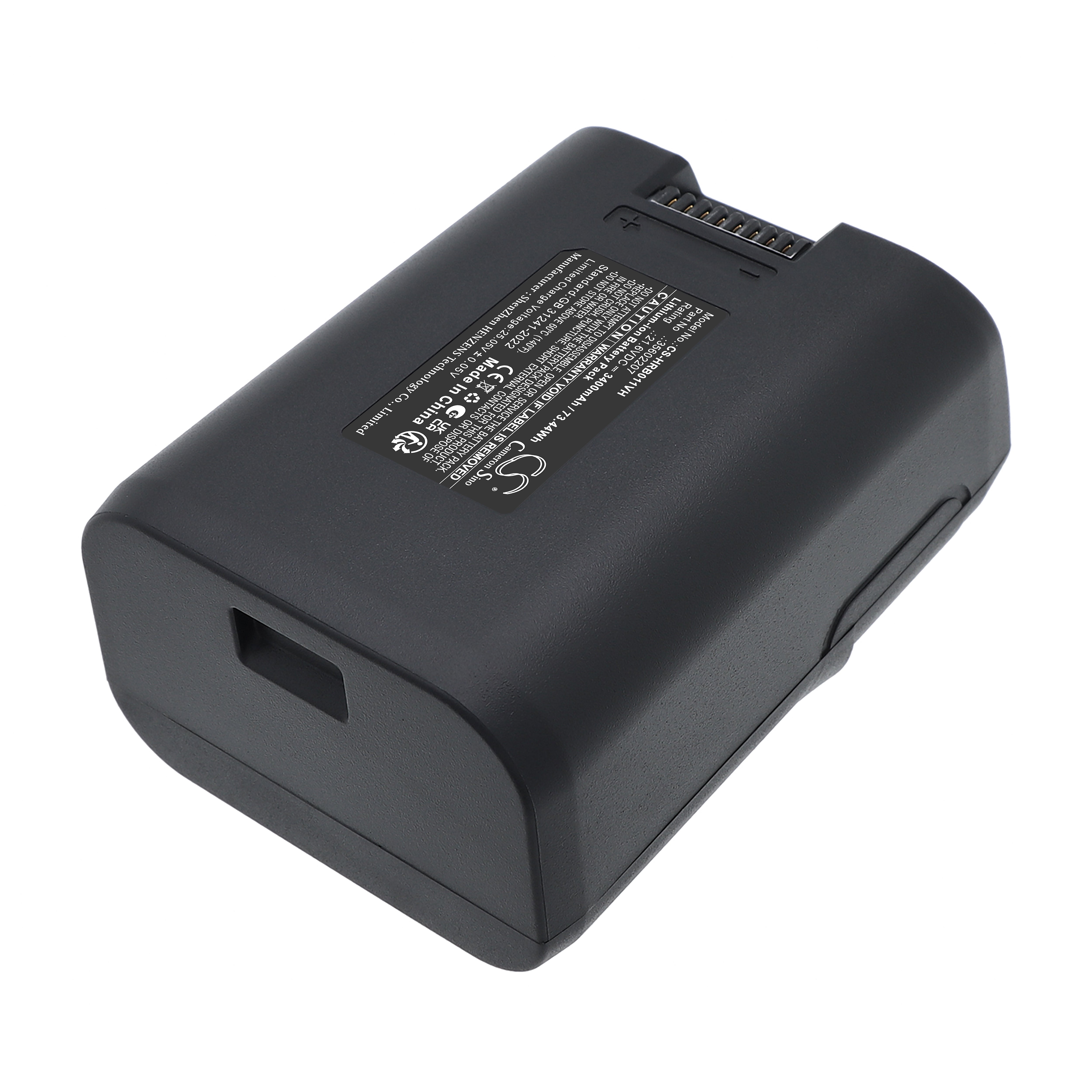 21.6V, Li-ion, 3400mAh, Battery fits Hoover H-FREE 500, 73.44Wh Vacuum Cameron Sino Technology Limited