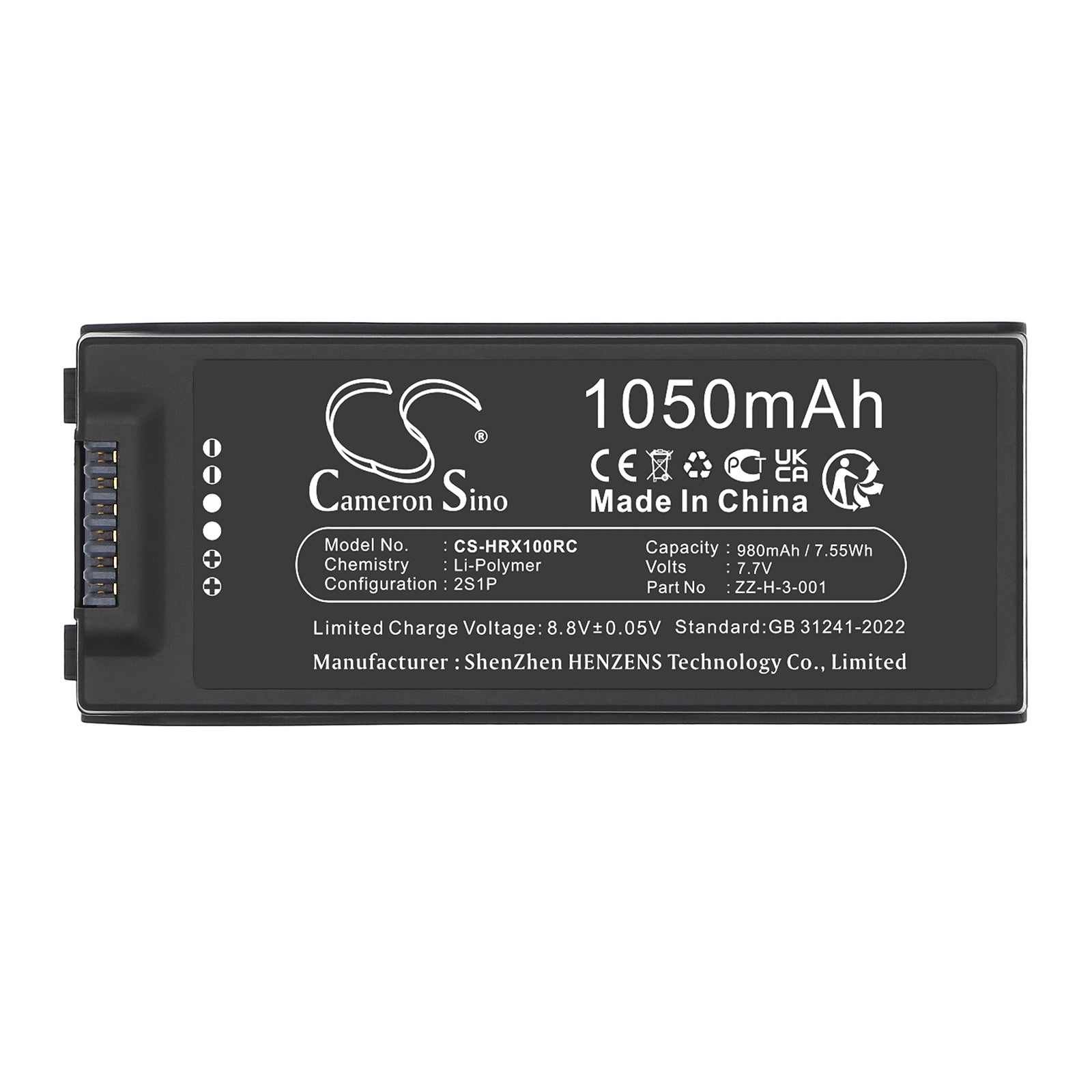 7.7V, , , Battery fits HOVER HOVERAir X1, Drones Cameron Sino Technology Limited