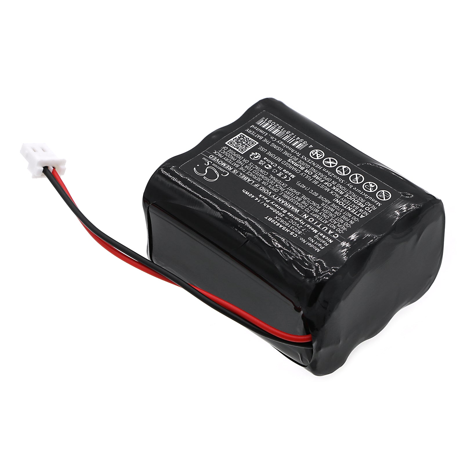 Ni-MH, Alarm System Battery fits Yale Smarthome Ena Pro Alarm Contro, 7.2V, 2000mAh Alarm System Cameron Sino Technology Limited