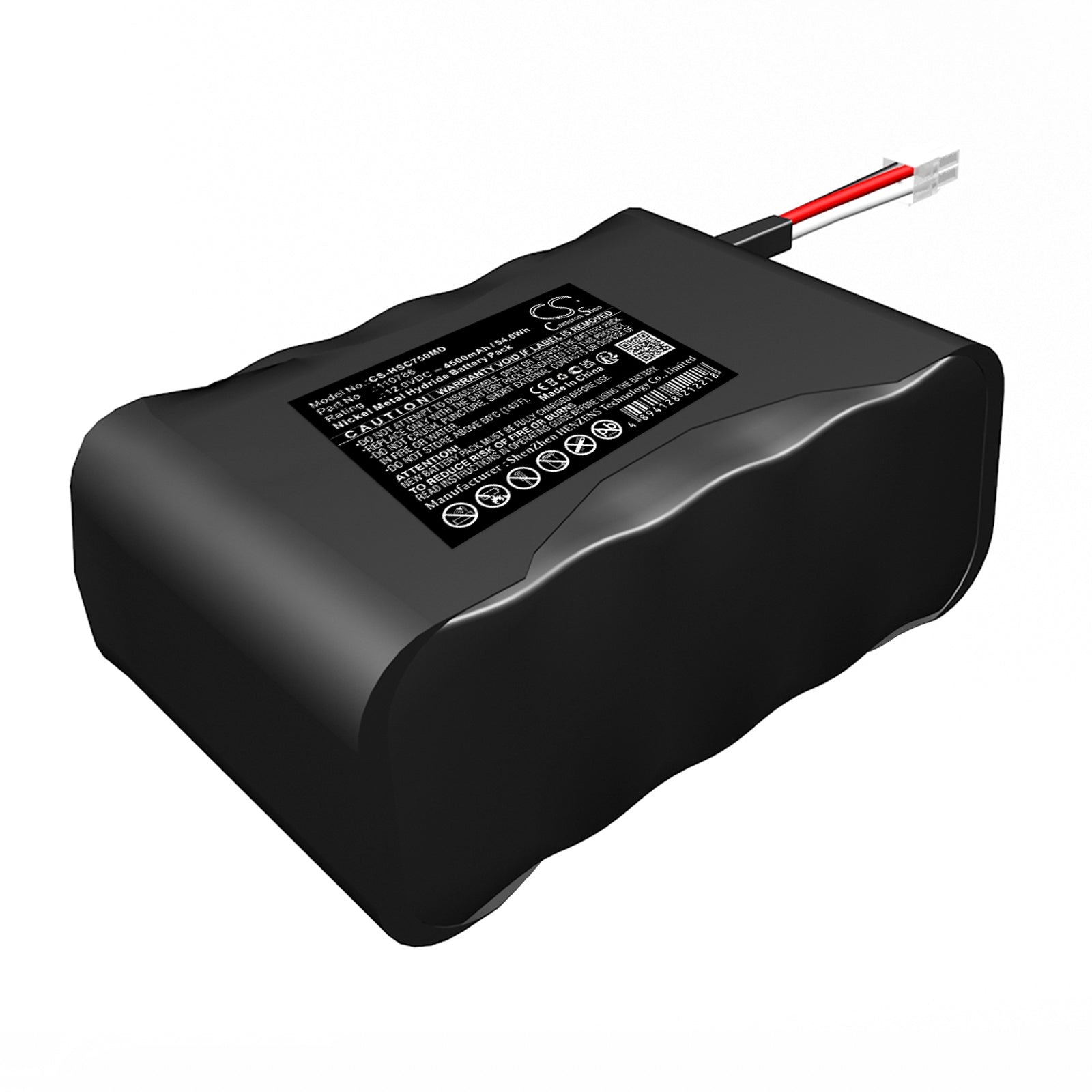 12V, Ni-MH, 4500mAh, Battery fits Huntleigh SC750 monitor, 54Wh Medical Cameron Sino Technology Limited