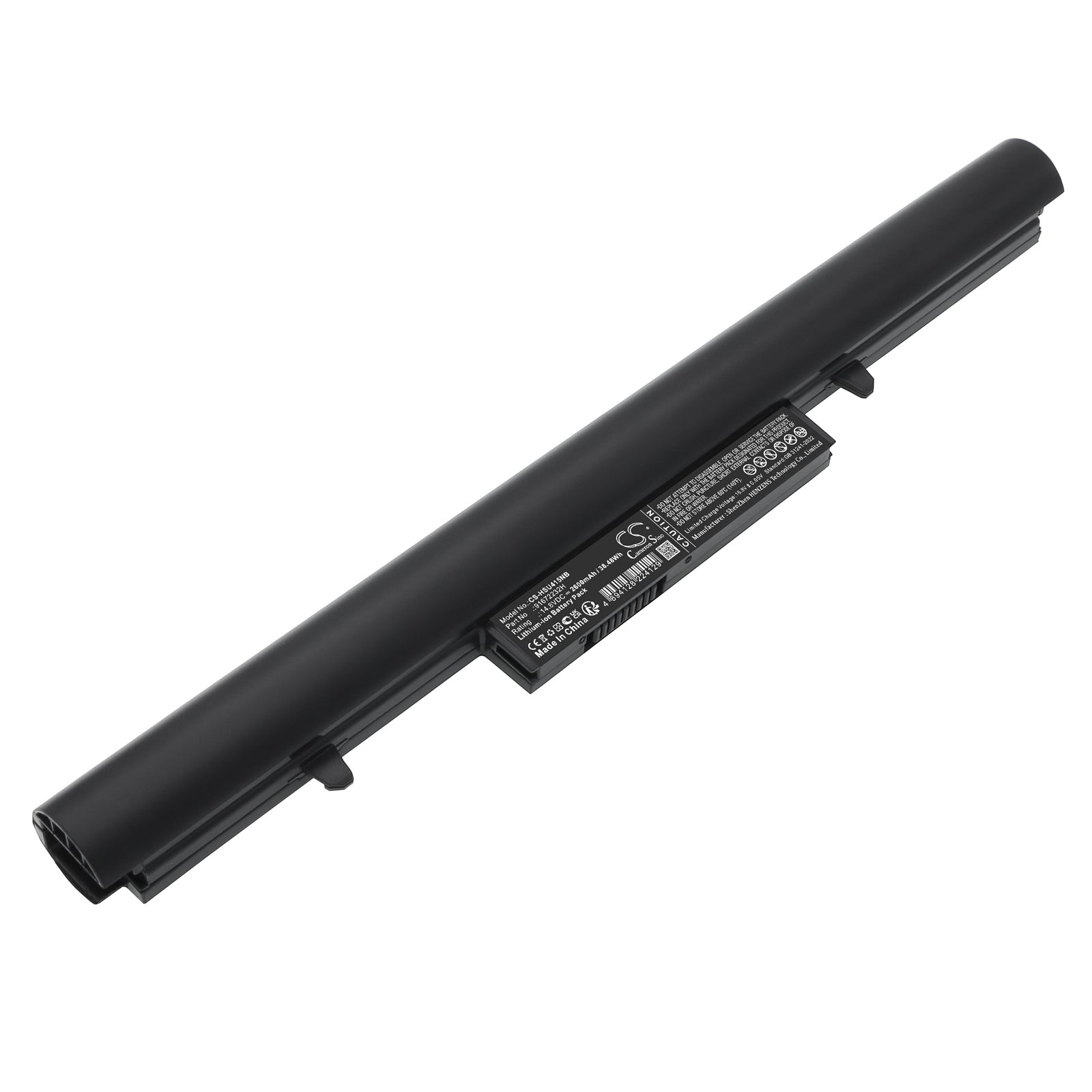 14.8V, Li-ion, 2600mAh, Battery fits Shinelon A40D-345HN, A40D-541HD, 38.48Wh Notebook, Laptop Cameron Sino Technology Limited