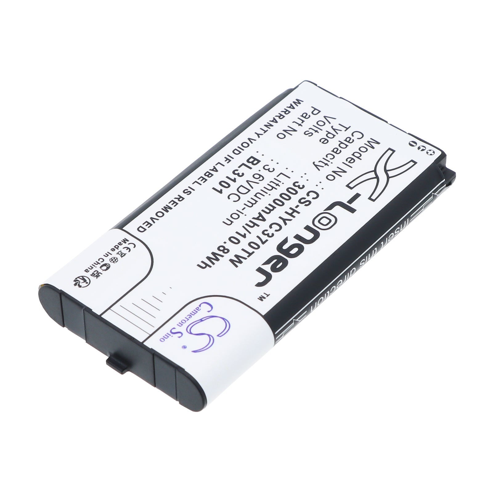 3.6V, Li-ion, 3000mAh, Battery fits Hytera PNC370, 10.8Wh Two-Way Radio Cameron Sino Technology Limited