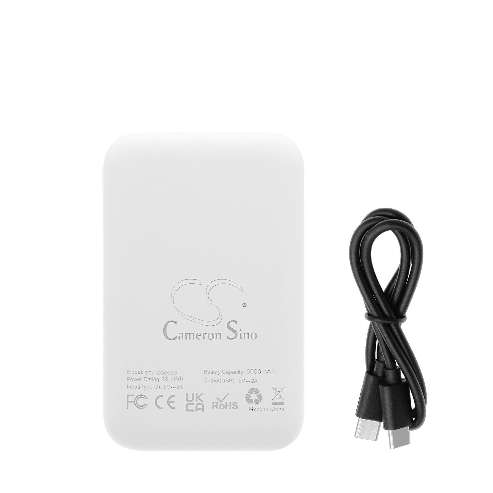 Li-Polymer, Power Bank Battery fits Cameron Sino Technologies, 5.0V, 5000mAh CS-HYG053W Power Bank Cameron Sino Technology Limited