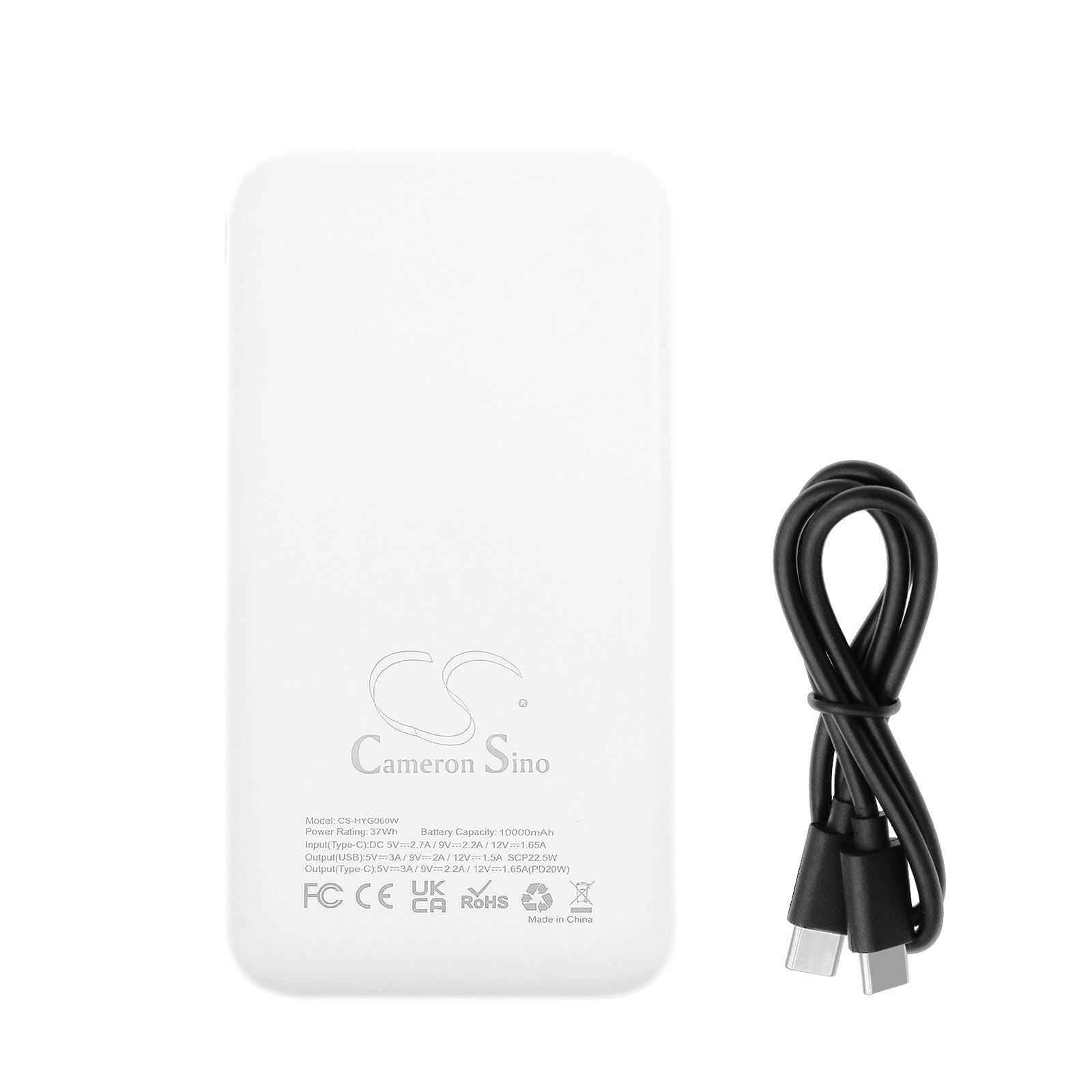Li-Polymer, Power Bank Battery fits Cameron Sino Technologies, 5.0V, 10000mAh CS-HYG060W Power Bank Cameron Sino Technology Limited
