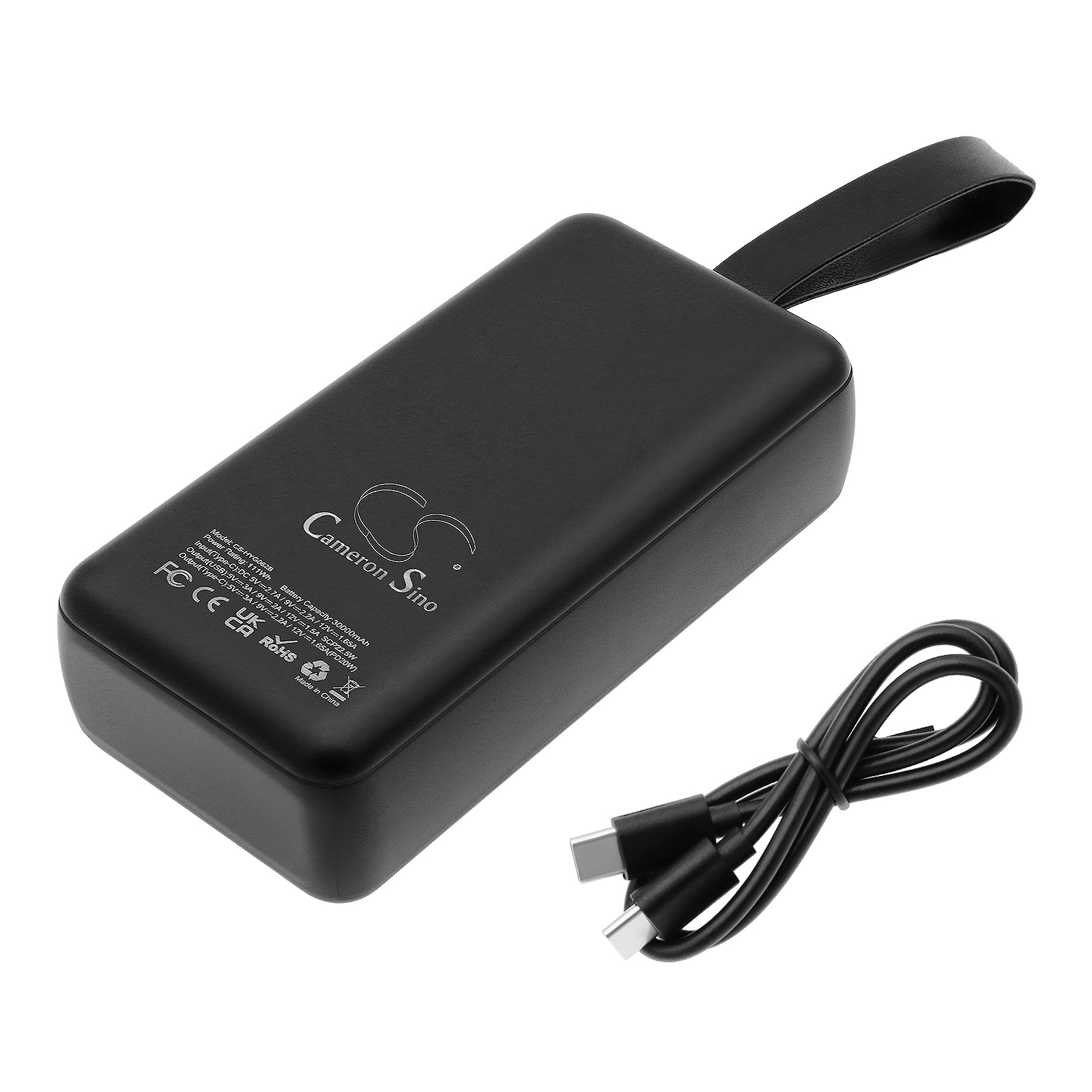 Li-Polymer, Power Bank Battery fits Cameron Sino Technologies, 5.0V, 30000mAh CS-HYG062B Power Bank Cameron Sino Technology Limited