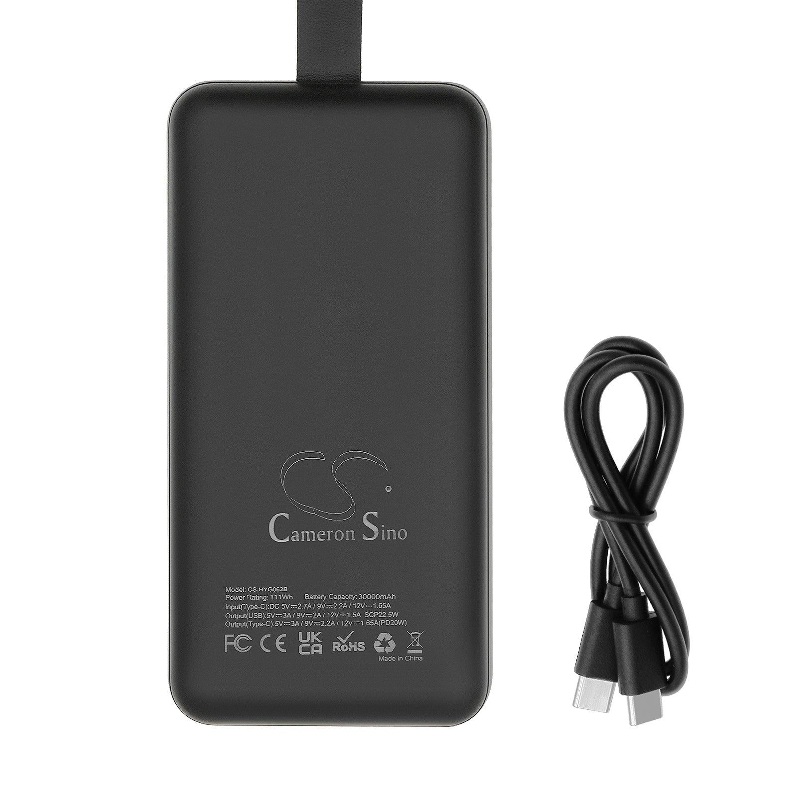 Li-Polymer, Power Bank Battery fits Cameron Sino Technologies, 5.0V, 30000mAh CS-HYG062B Power Bank Cameron Sino Technology Limited