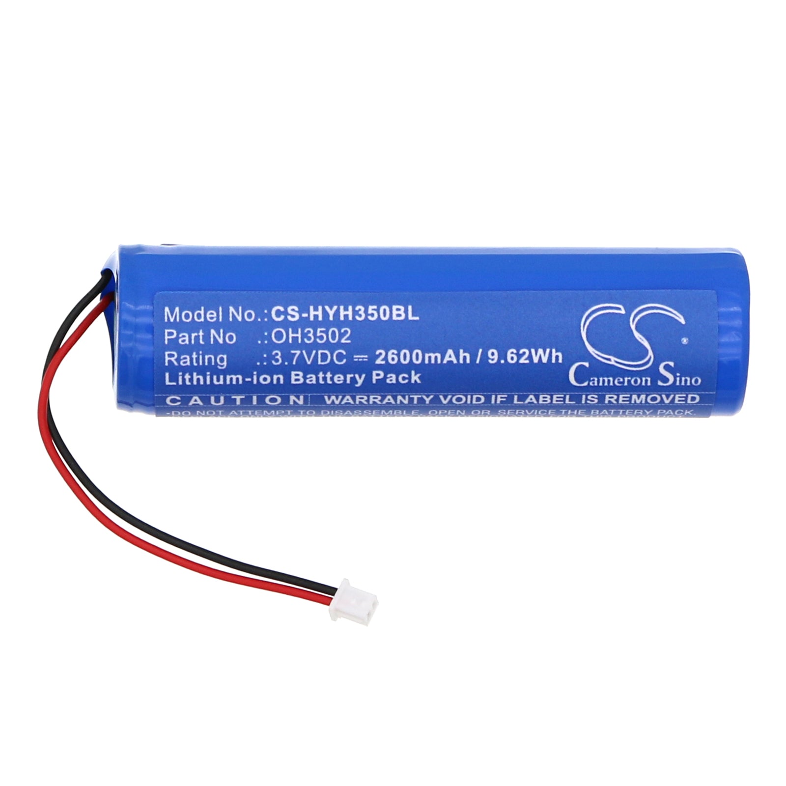 Li-ion, Barcode Scanner Battery fits Honeywell Oh3502, Oh3502 1d, 3.7V, 2600mAh Barcode Scanner Cameron Sino Technology Limited