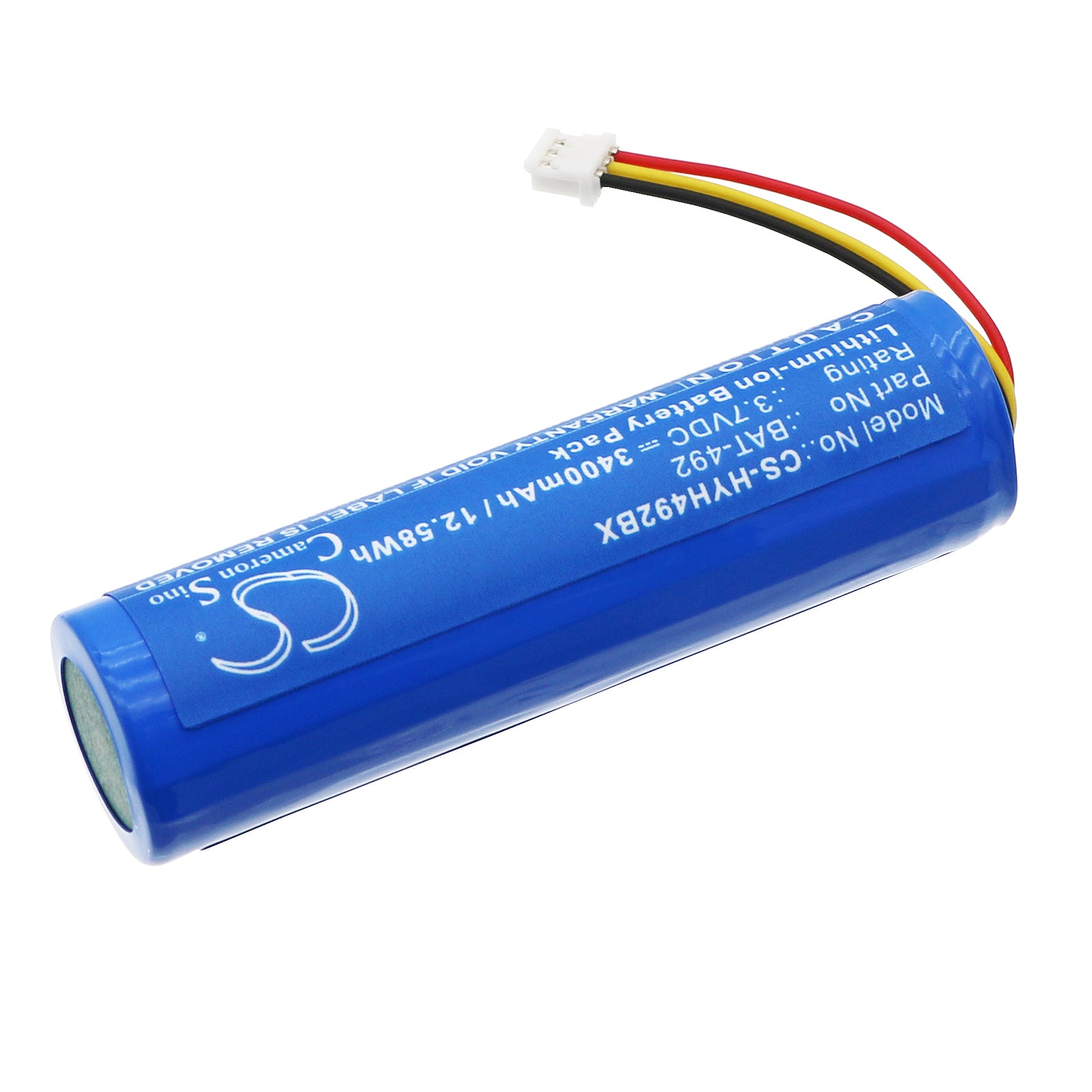 Li-ion, Barcode Scanner Battery fits Honeywell Hh492, 3.7V, 3400mAh Barcode Scanner Cameron Sino Technology Limited