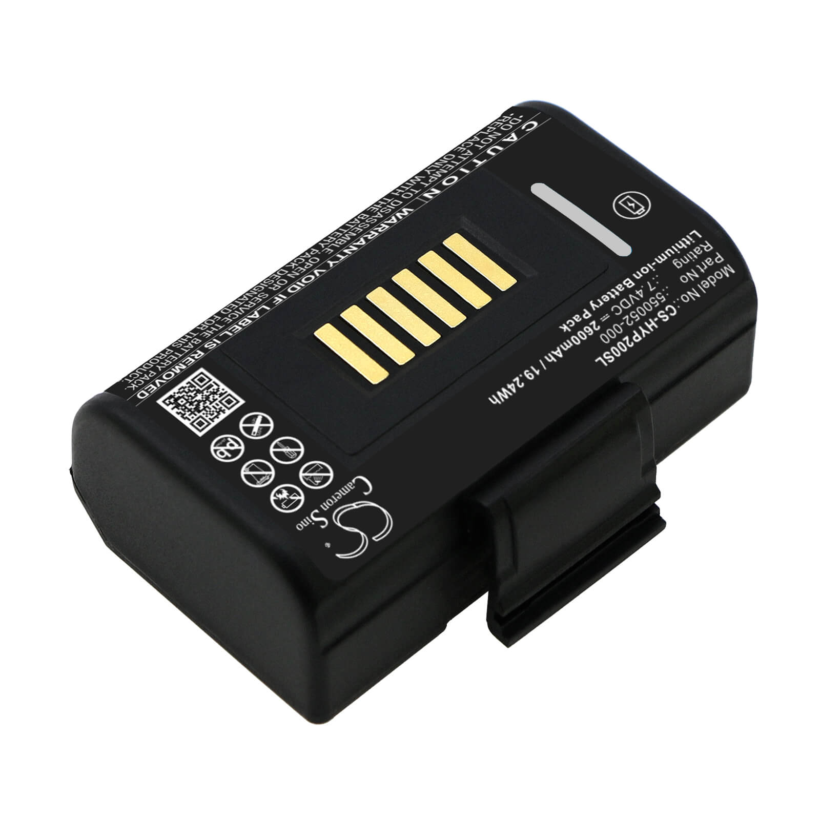 Li-ion Battery fits Honeywell, Impressora Portatil Rp2 7.4V, 2600mAh Portable Printer Cameron Sino Technology Limited