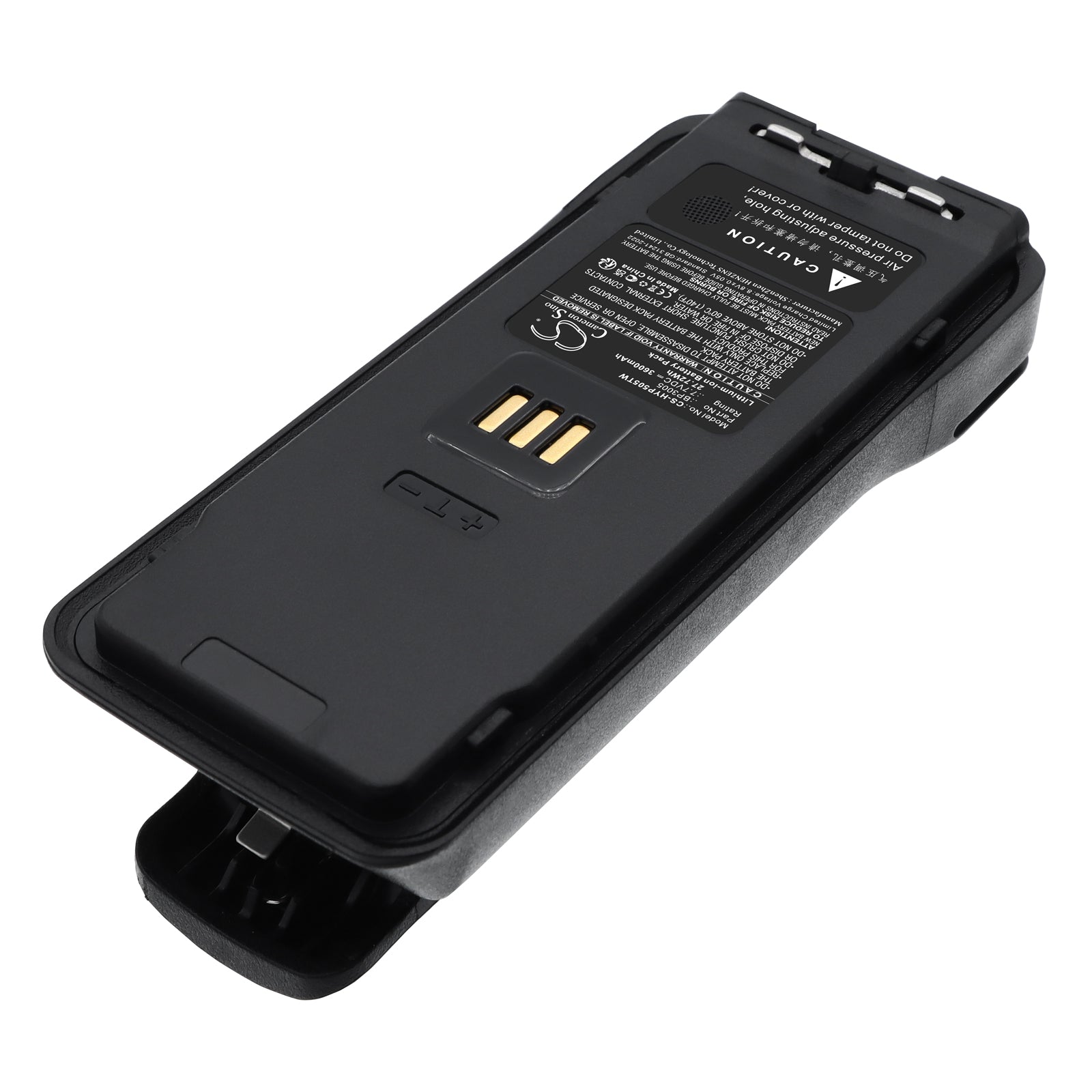 7.7V, Li-ion, 3600mAh, Battery fits Hytera HP505, HP565, 27.72Wh Two-Way Radio Cameron Sino Technology Limited